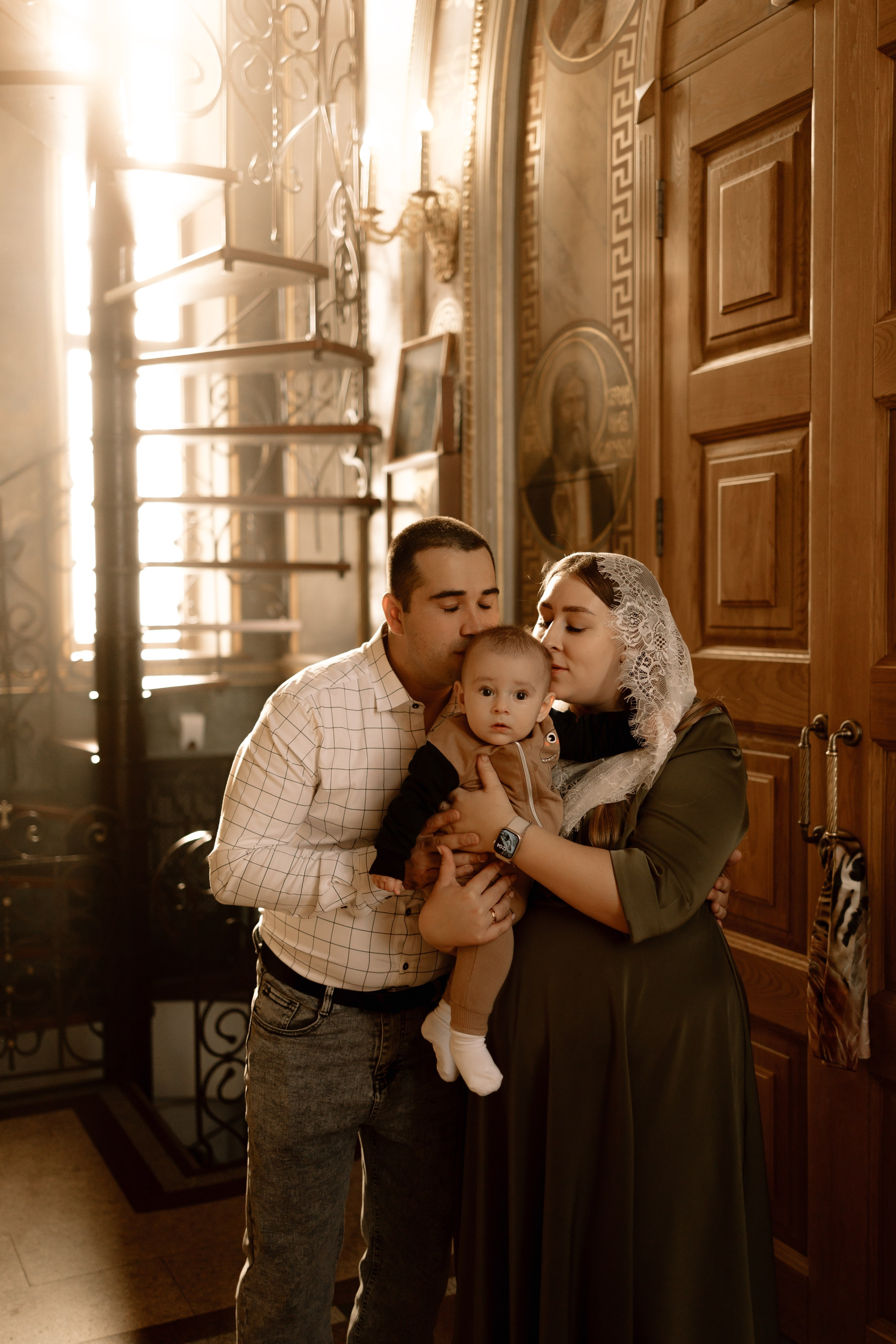 Крещение Тимура. Семейный фотограф в Краснодаре Храмова Анна