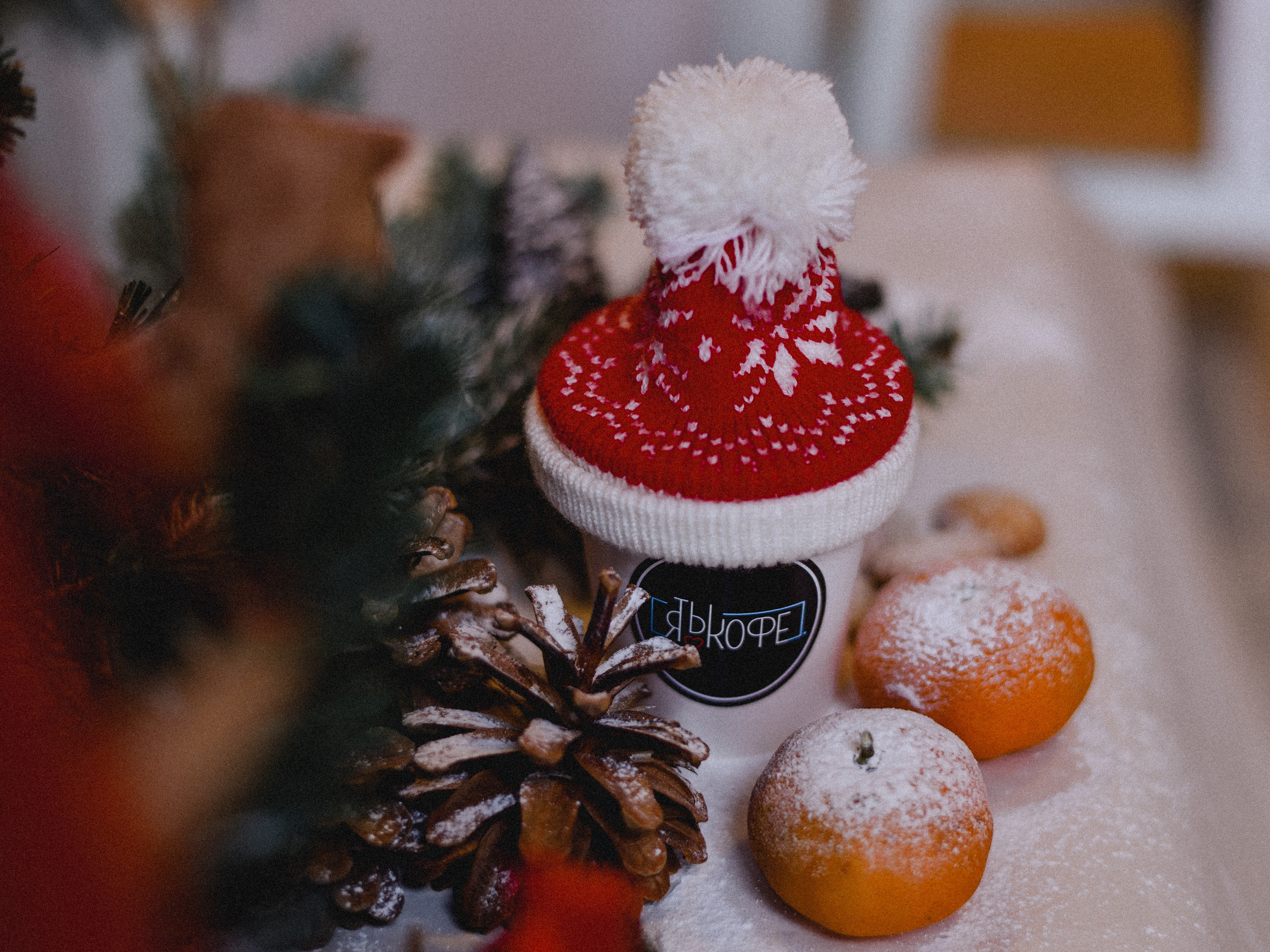 Новогодний кофе. Нежный фотограф Вера Папиж