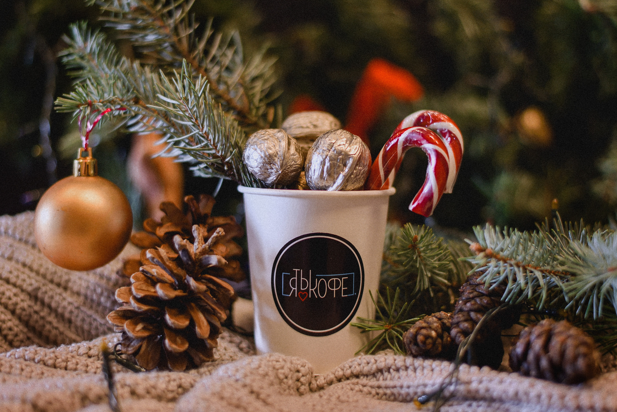 Новогодний кофе. Нежный фотограф Вера Папиж