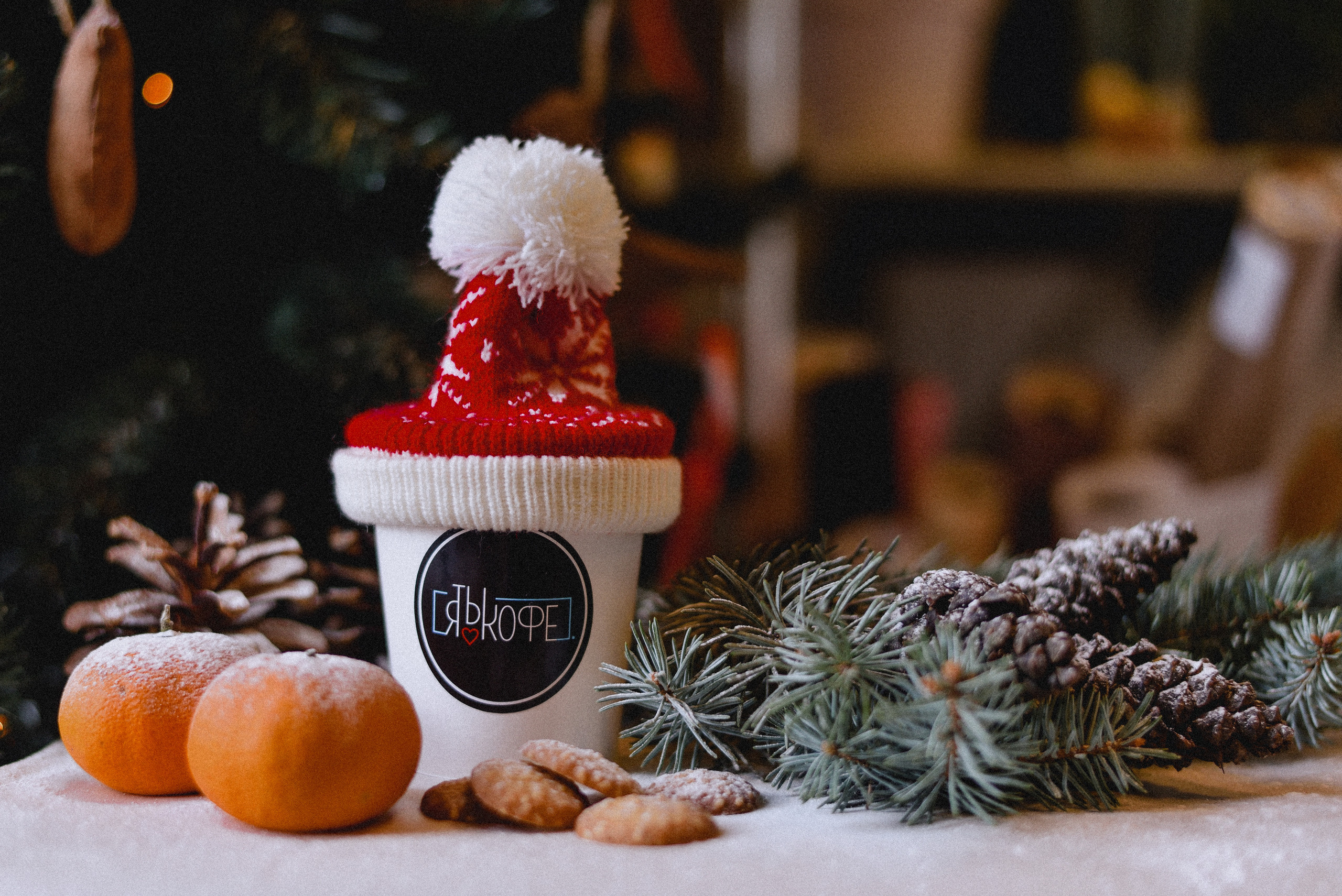 Новогодний кофе. Нежный фотограф Вера Папиж