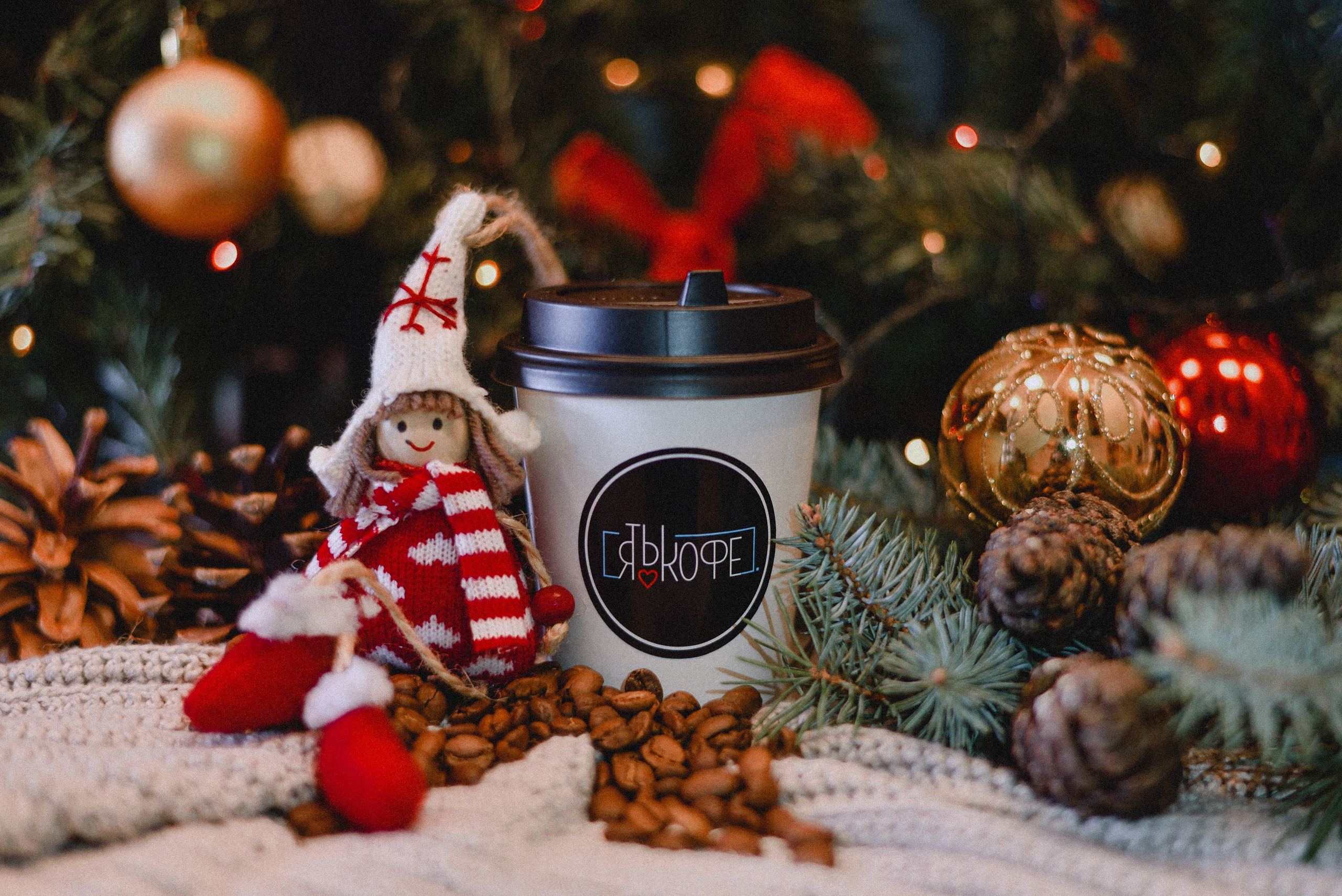 Новогодний кофе. Нежный фотограф Вера Папиж