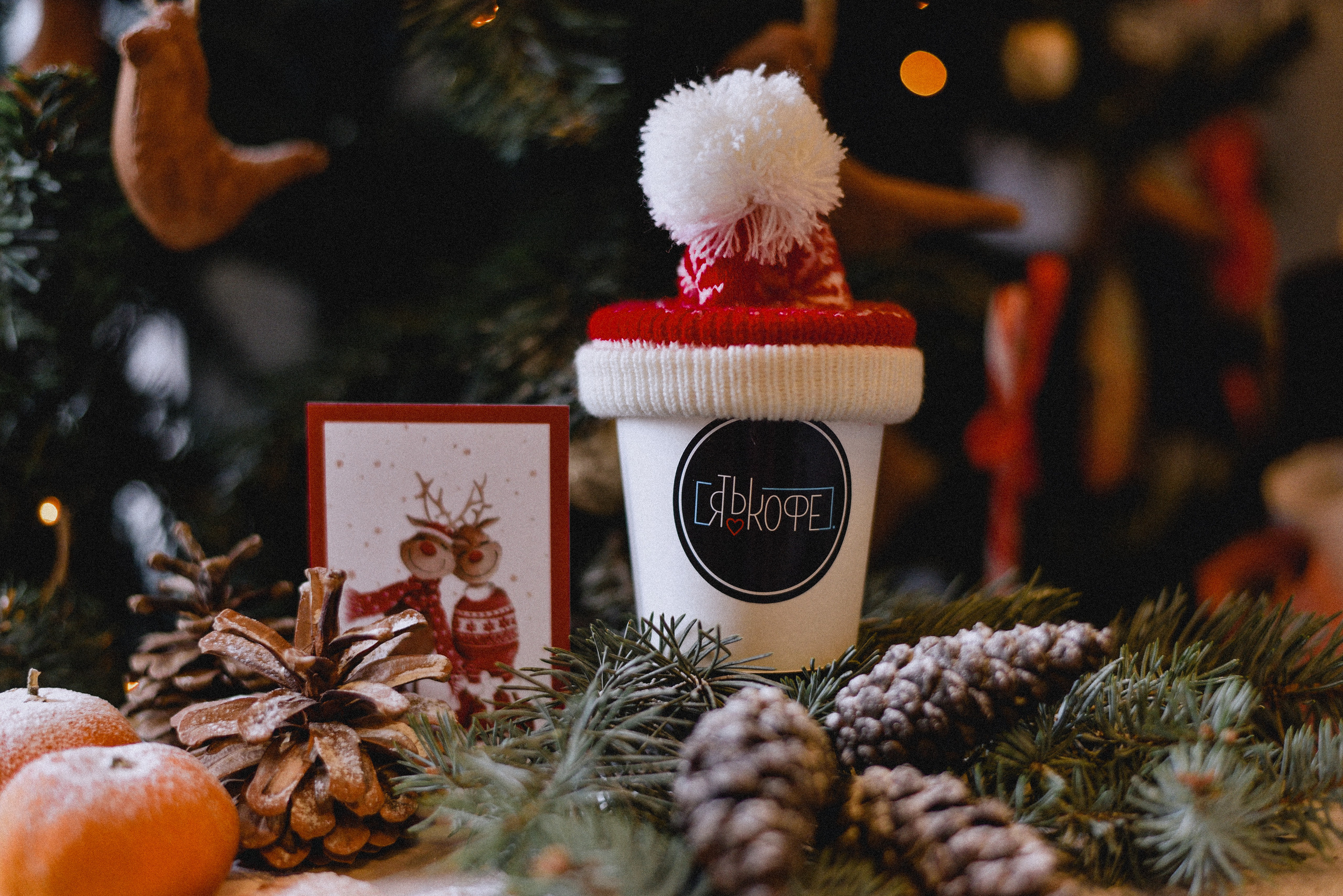 Новогодний кофе. Нежный фотограф Вера Папиж