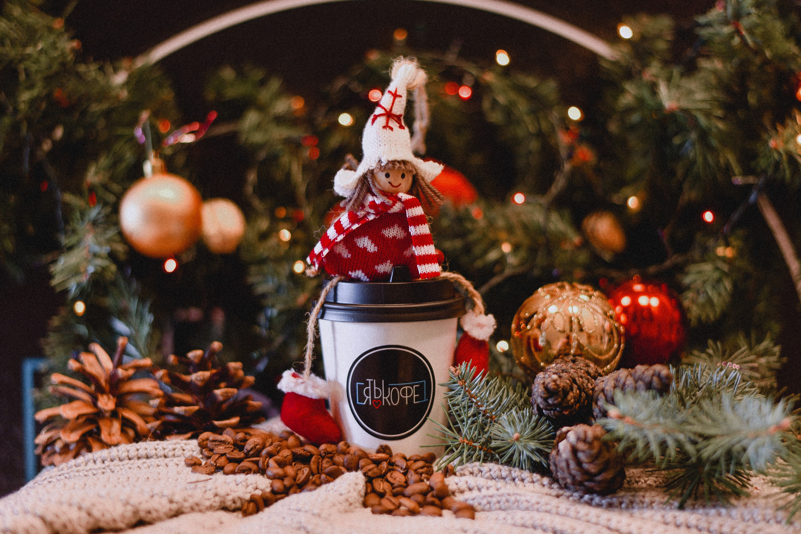 Новогодний кофе. Нежный фотограф Вера Папиж