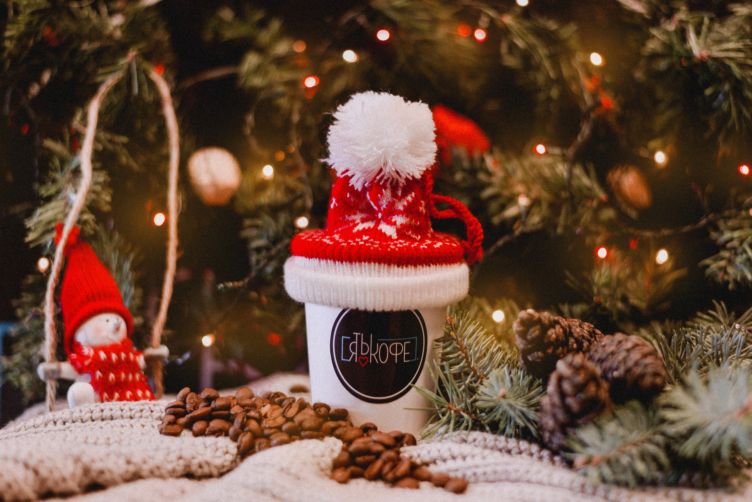 Новогодний кофе. Нежный фотограф Вера Папиж