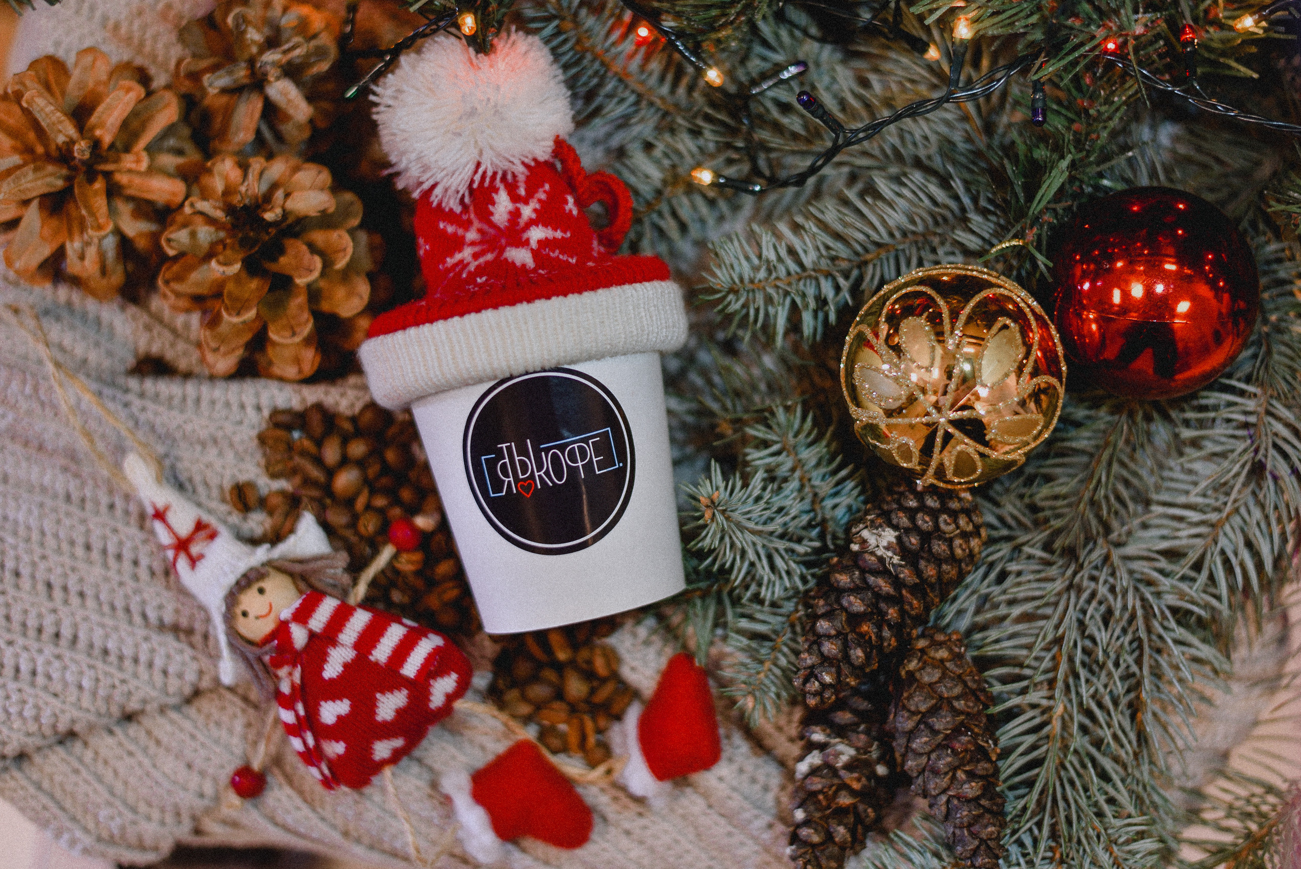 Новогодний кофе. Нежный фотограф Вера Папиж