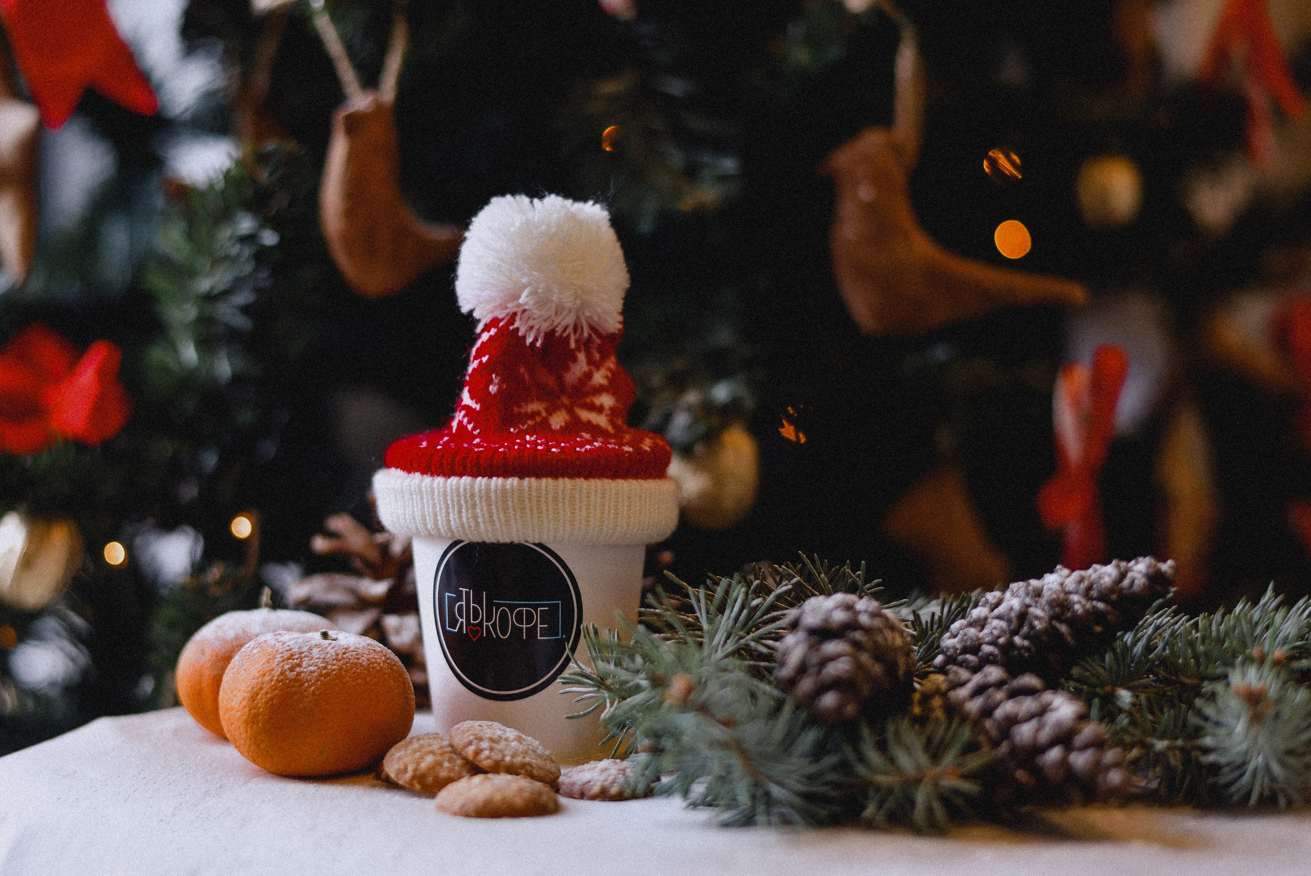 Новогодний кофе. Нежный фотограф Вера Папиж
