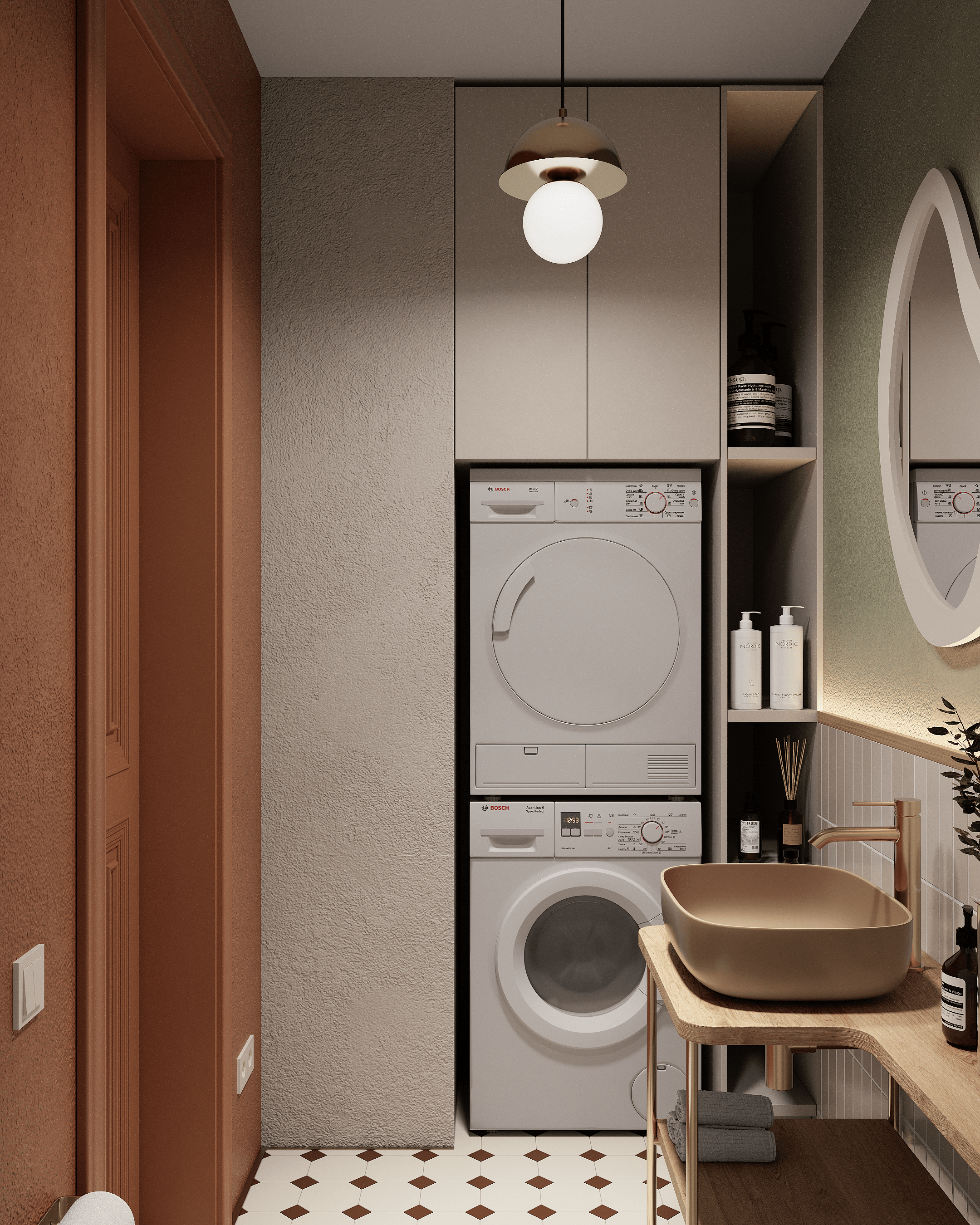 MID-CENTURY HOME. Бастракова Валерия — дизайнер интерьера с архитектурным образованием