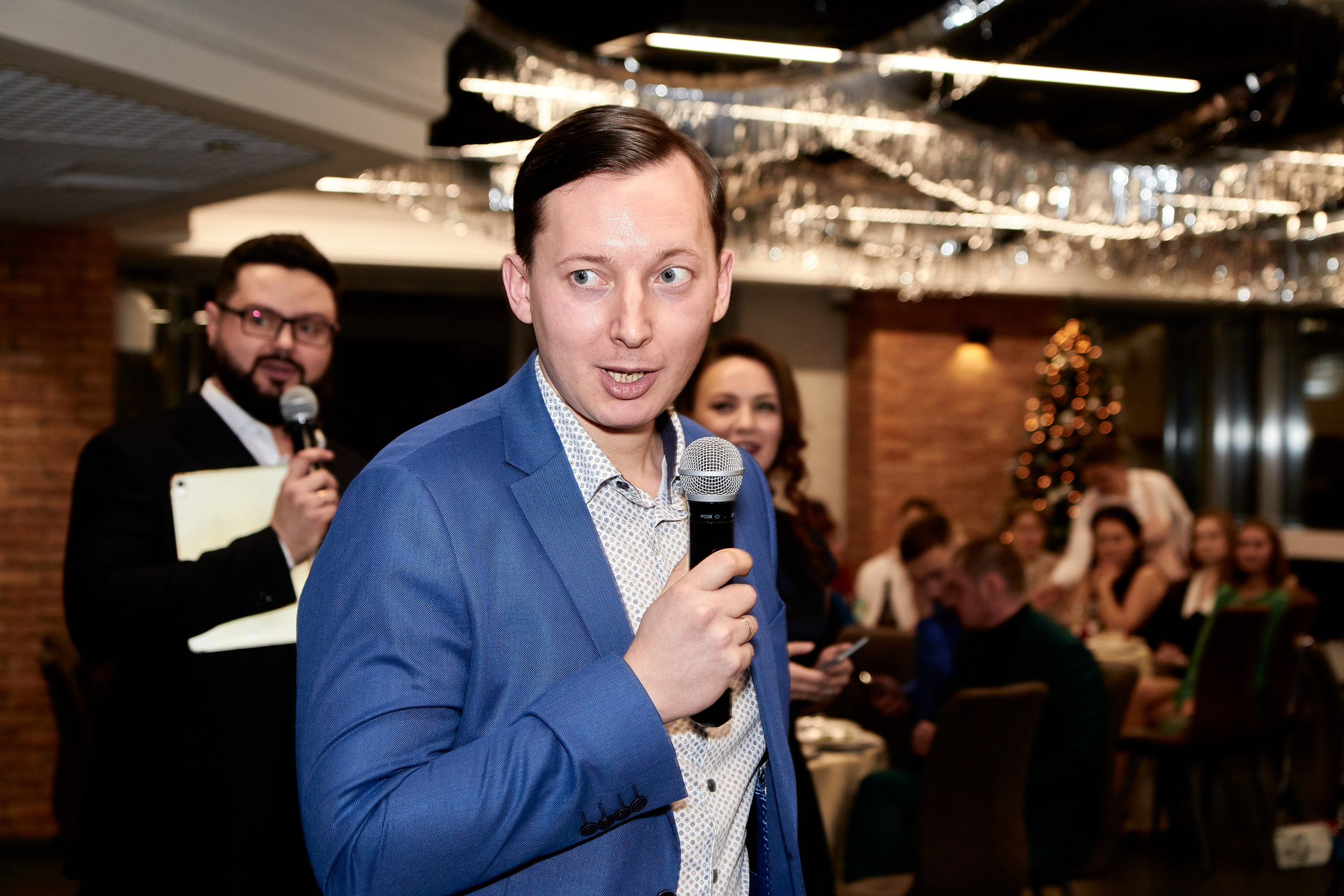 Новогодние корпоративы. Предметный и репортажный фотограф Алексей Кротов