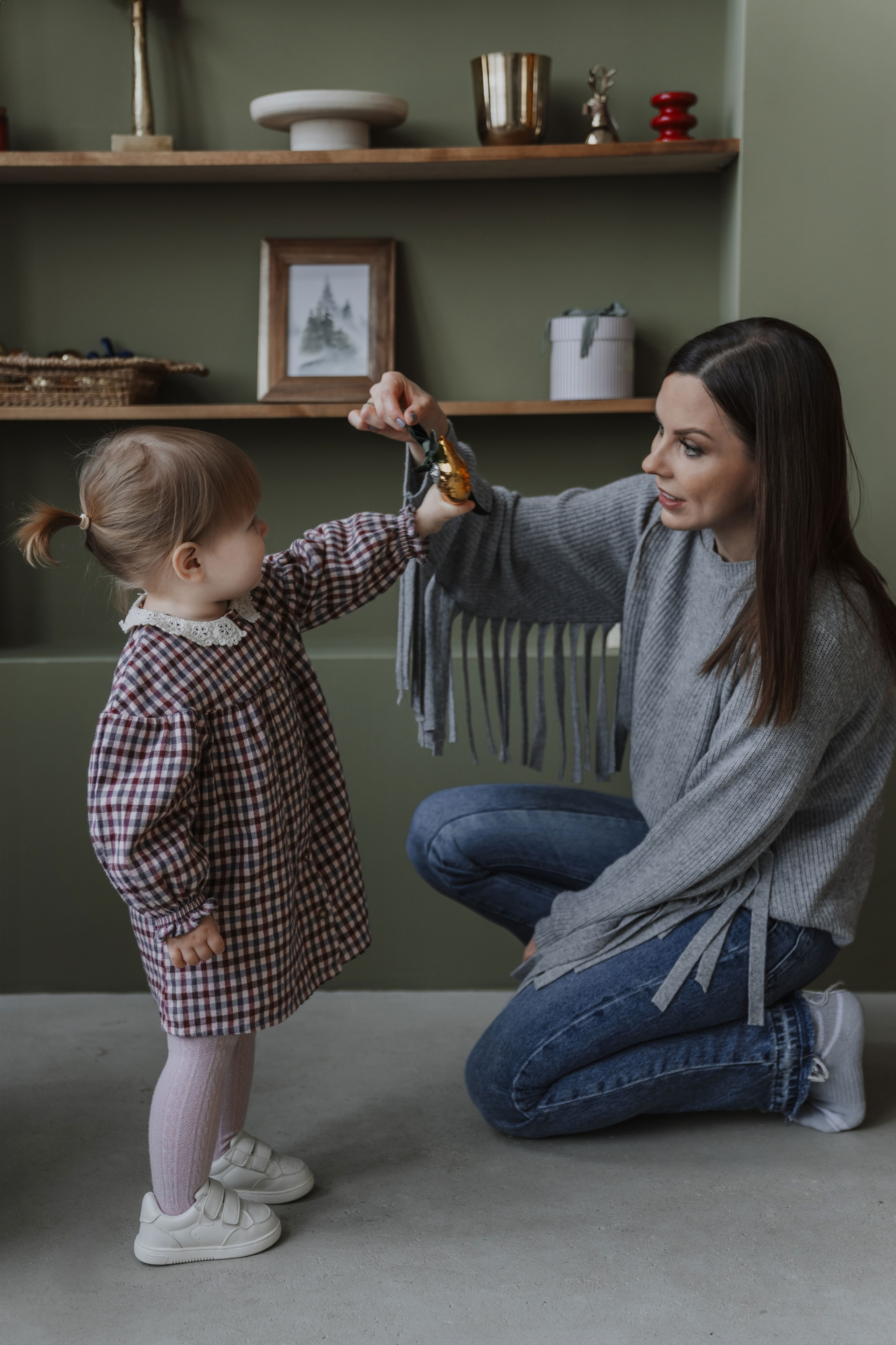 Michail, Ekaterina and Masha. Christmas. Minsk. Olga Modjaro