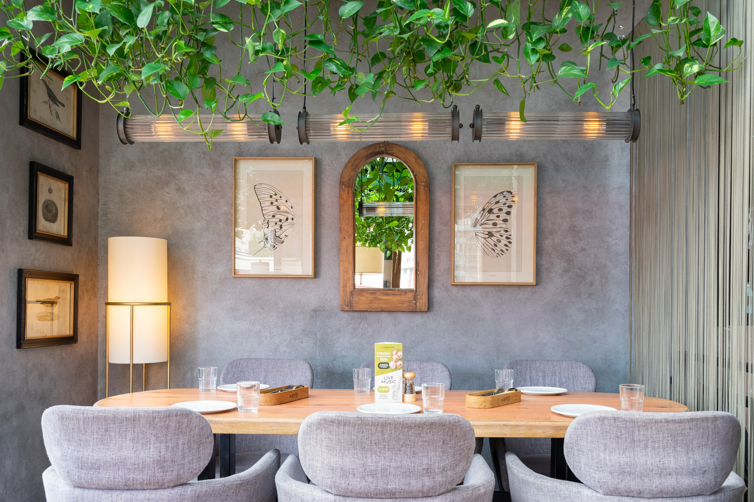 Ресторан Лето. Интерьерный фотограф в Санкт-Петербурге Светлана Балагер