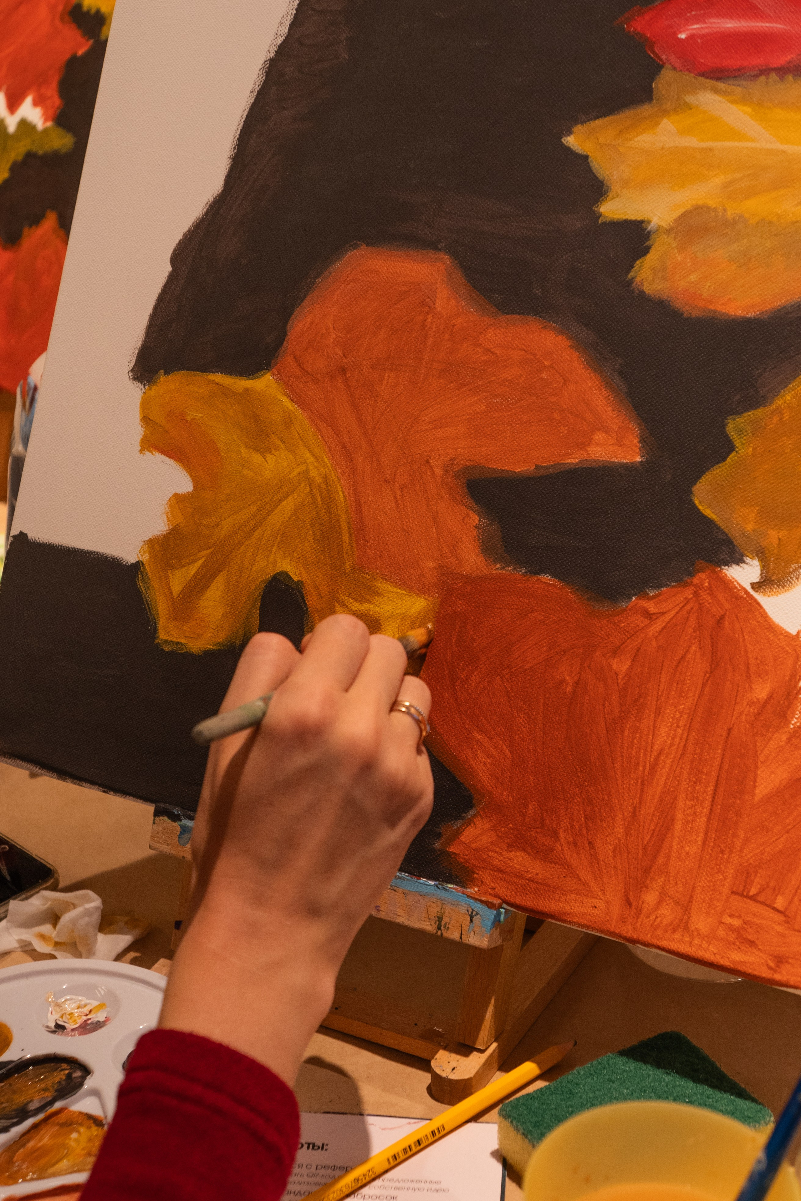 Корпоратив Teach Me Art 3. Портретный фотограф в Москве и Санкт-Петербурге Арина Чех