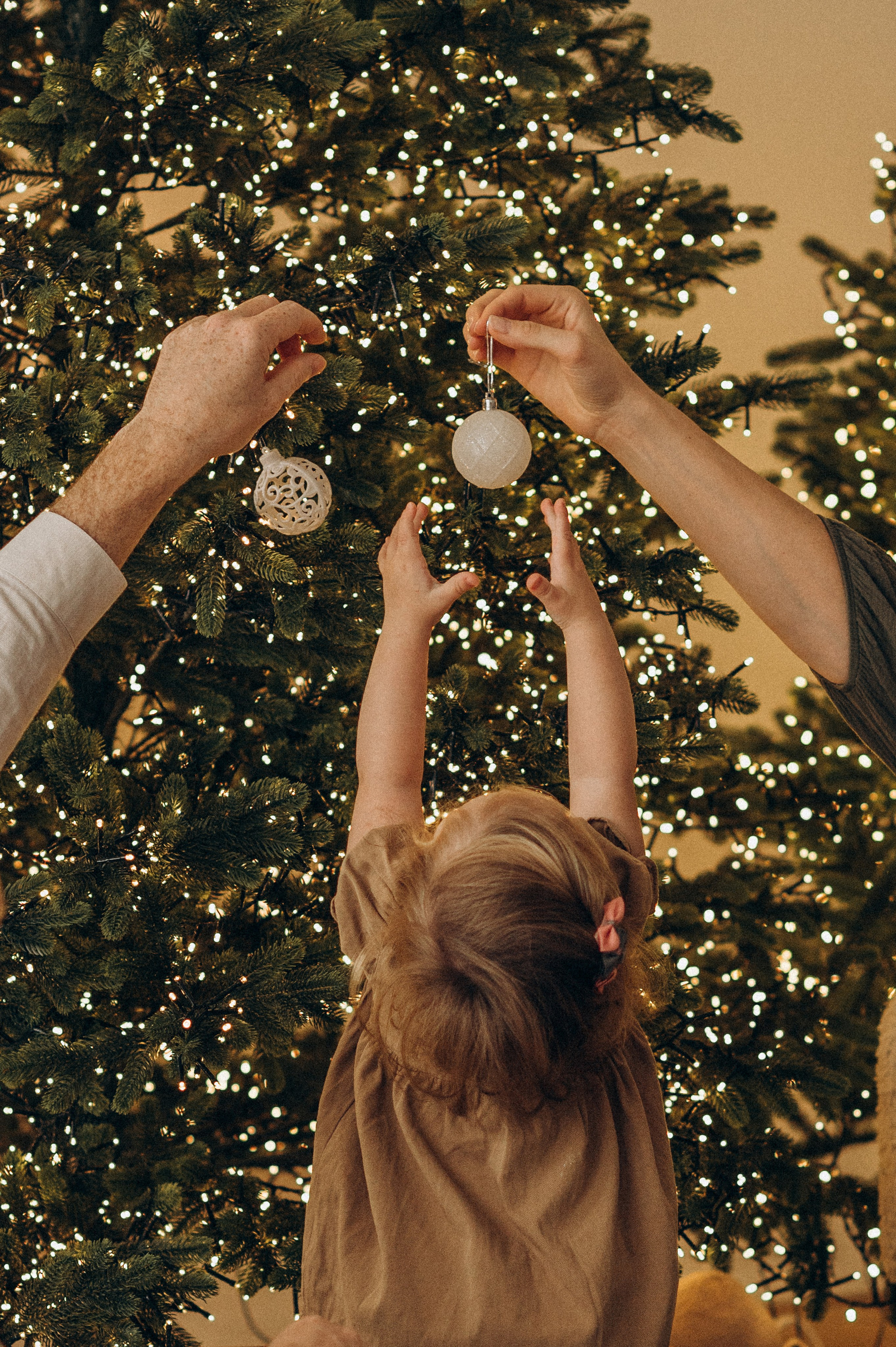 Семейная новогодняя фотосессия в студии. Семейный фотограф в Домодедово и Москве Елена Пичугина