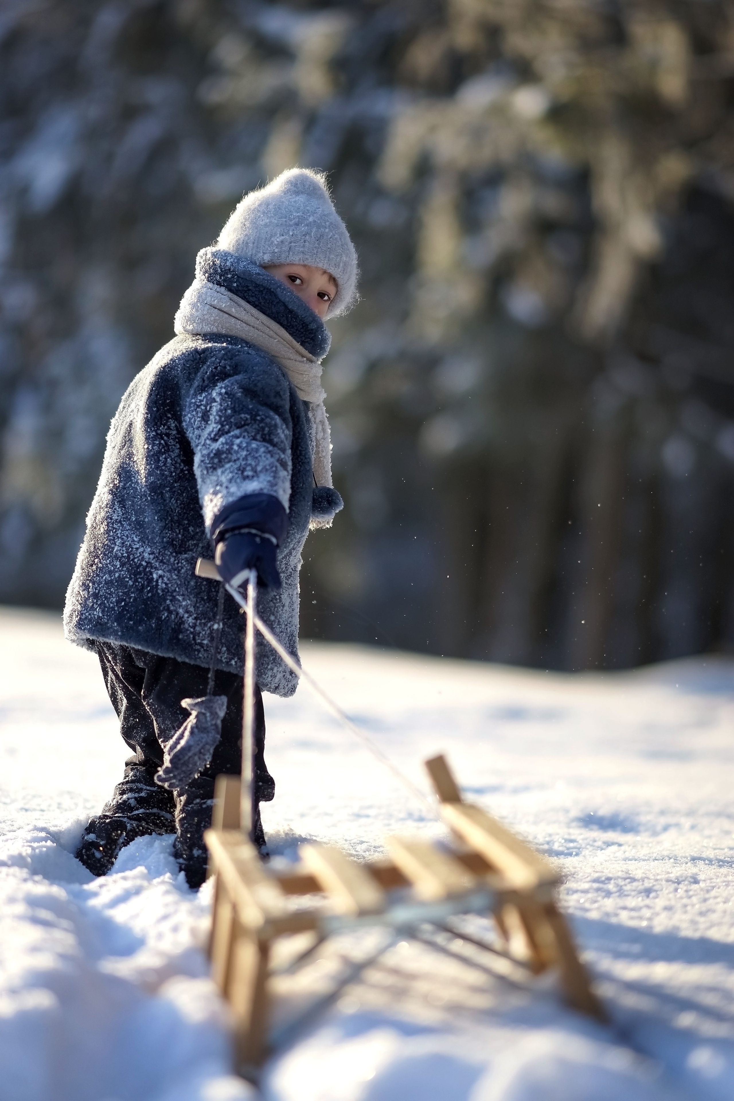Зимняя фото прогулка Троицк Москва