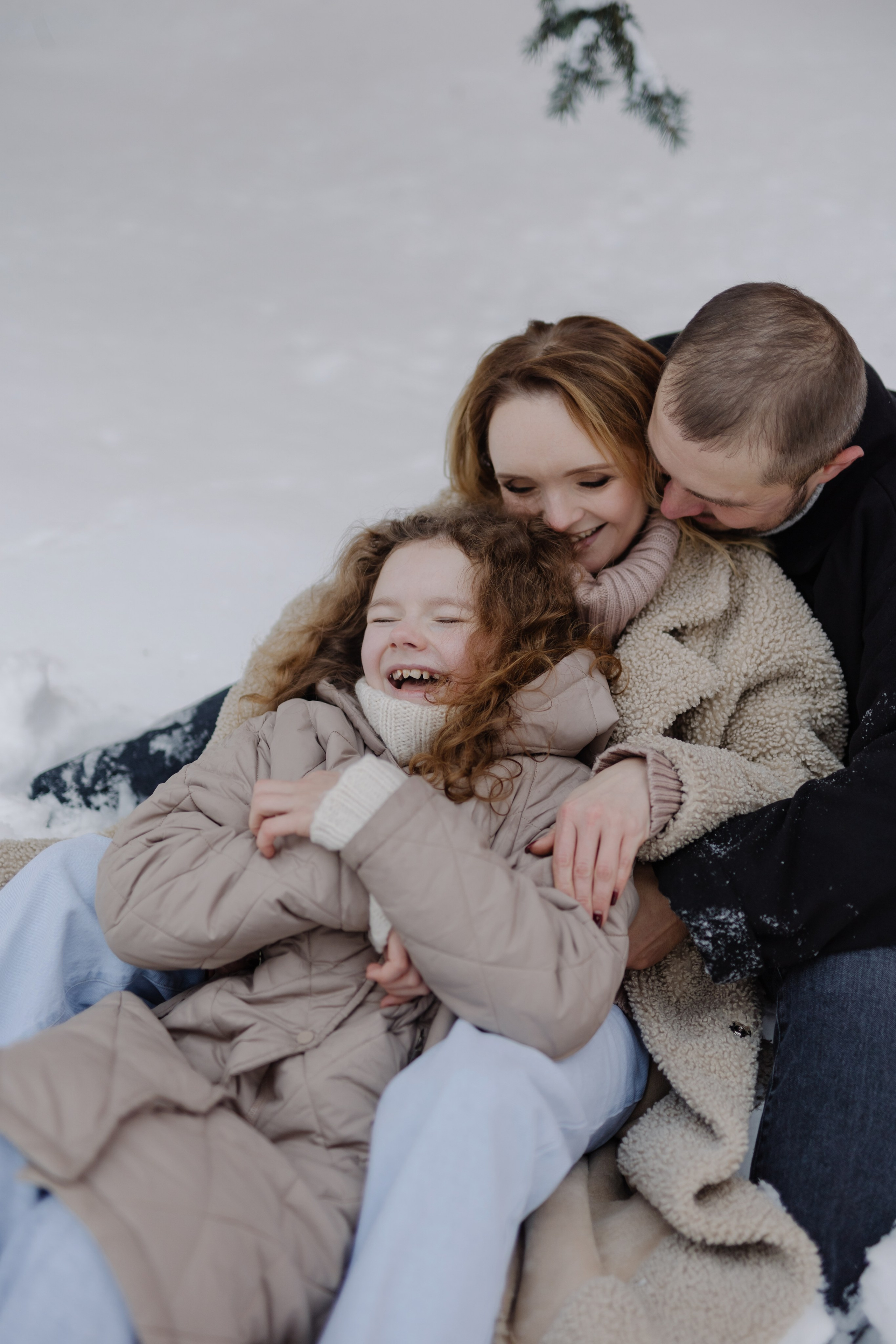 Снежная история. Свадебный и портретный фотограф в Москве, Туле и Брянске Дара Евсеева