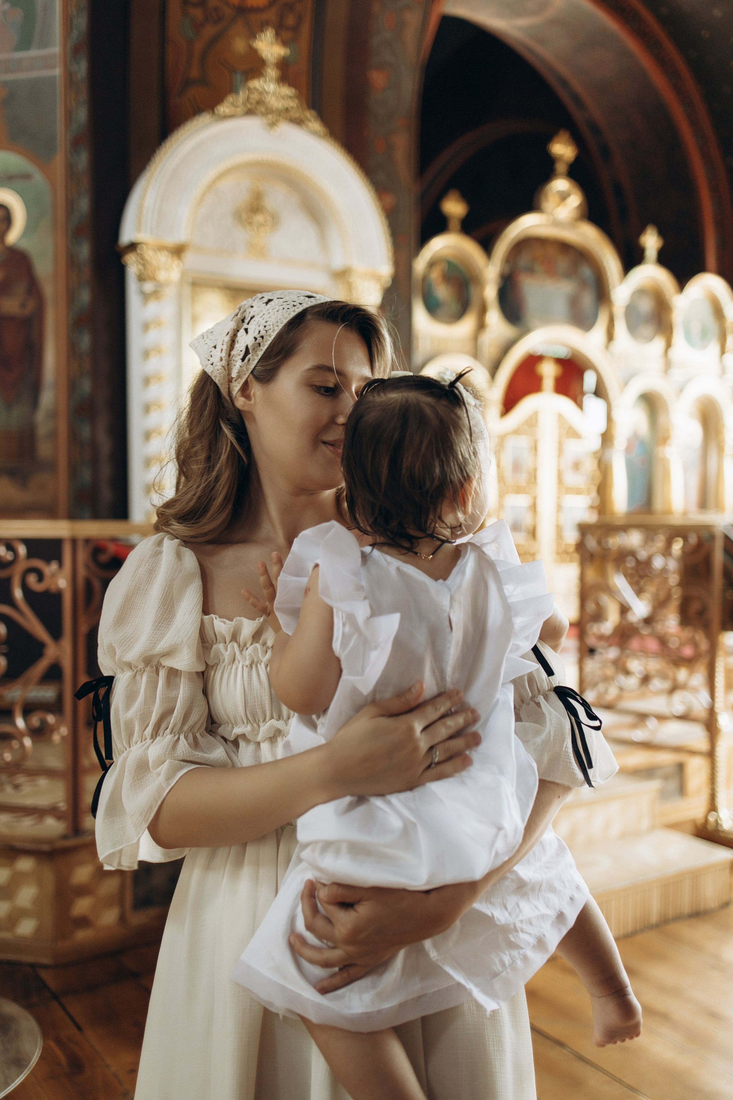 Крещение Стефании. Самый теплый фотограф в Краснодаре Рябоконь Ксения