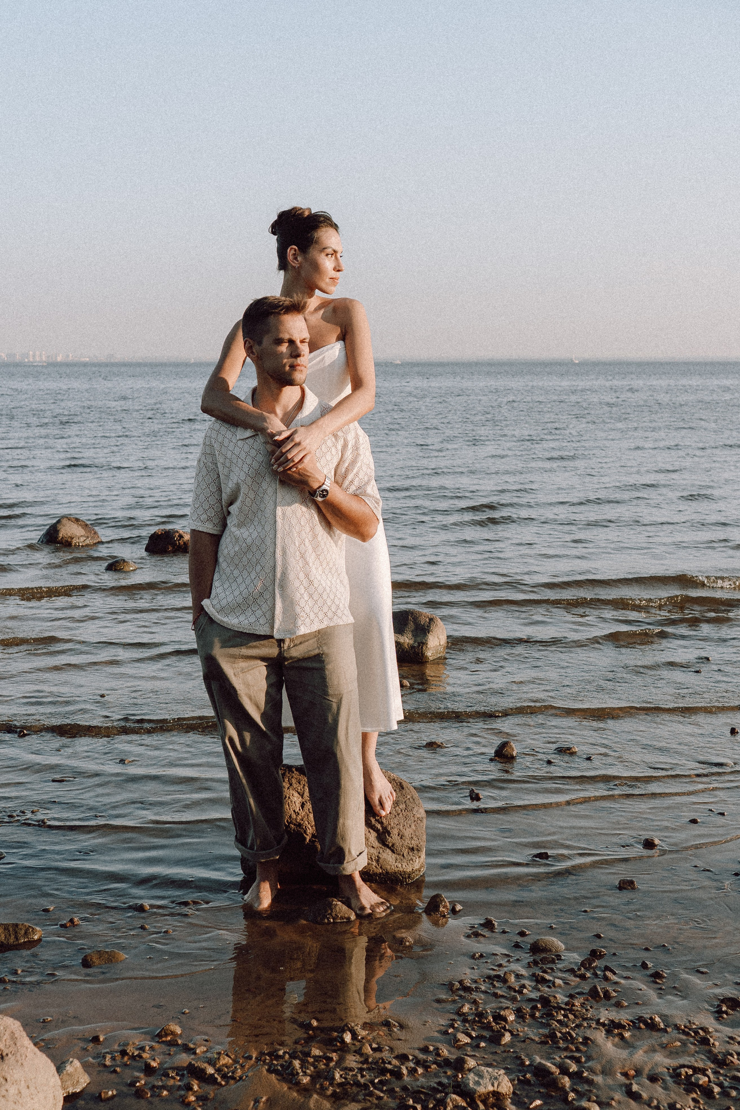 СВАДЕБНАЯ ФОТОСЕССИЯ ВЫЕЗДНОЙ ЦЕРЕМОНИИ (ФИНСКИЙ ЗАЛИВ). Профессиональный фотограф, Санкт-Петербург — Виктория Богомолова