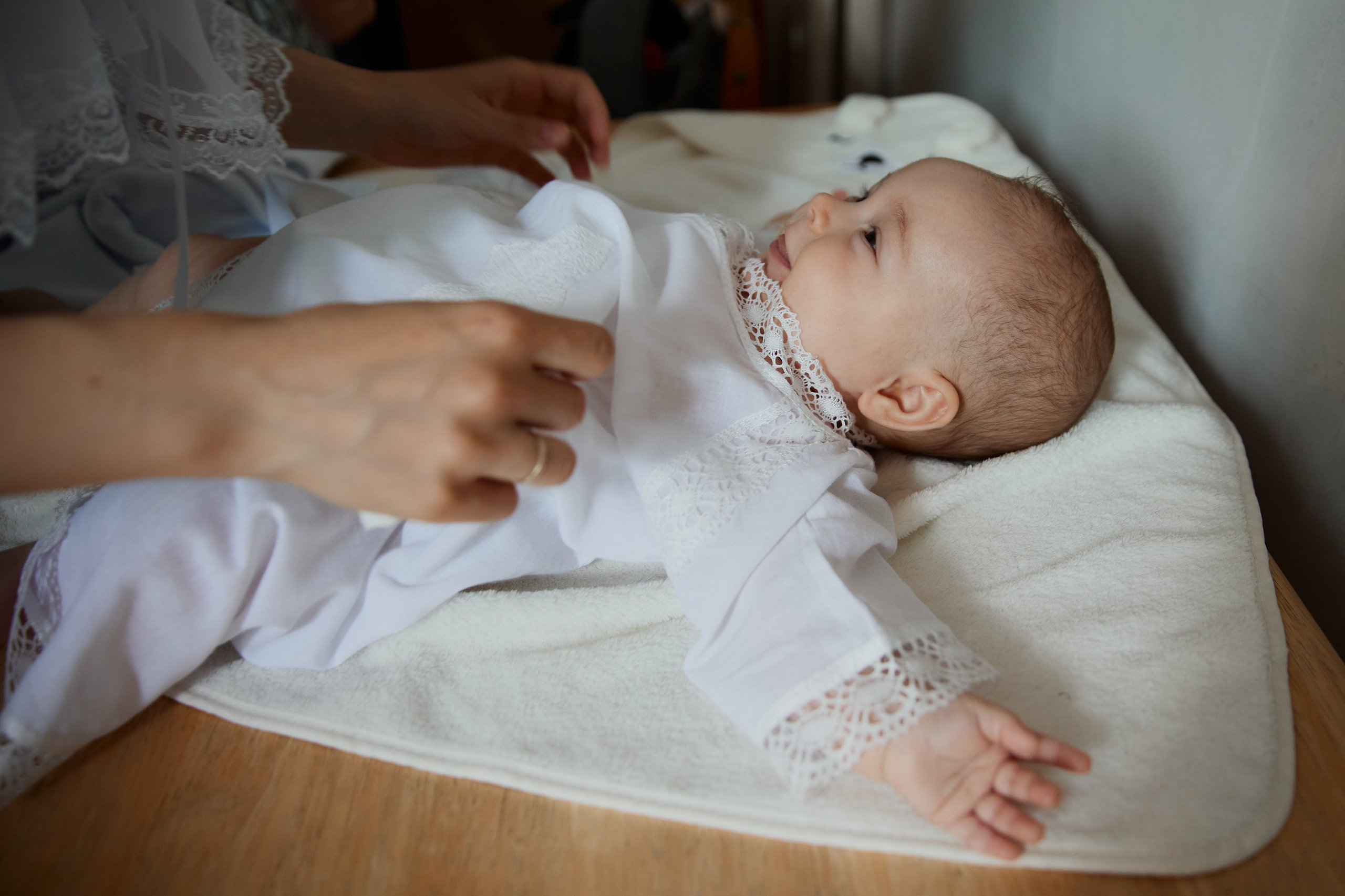 Крещение Анюты. Семейный фотограф в Москве Вера Гук
