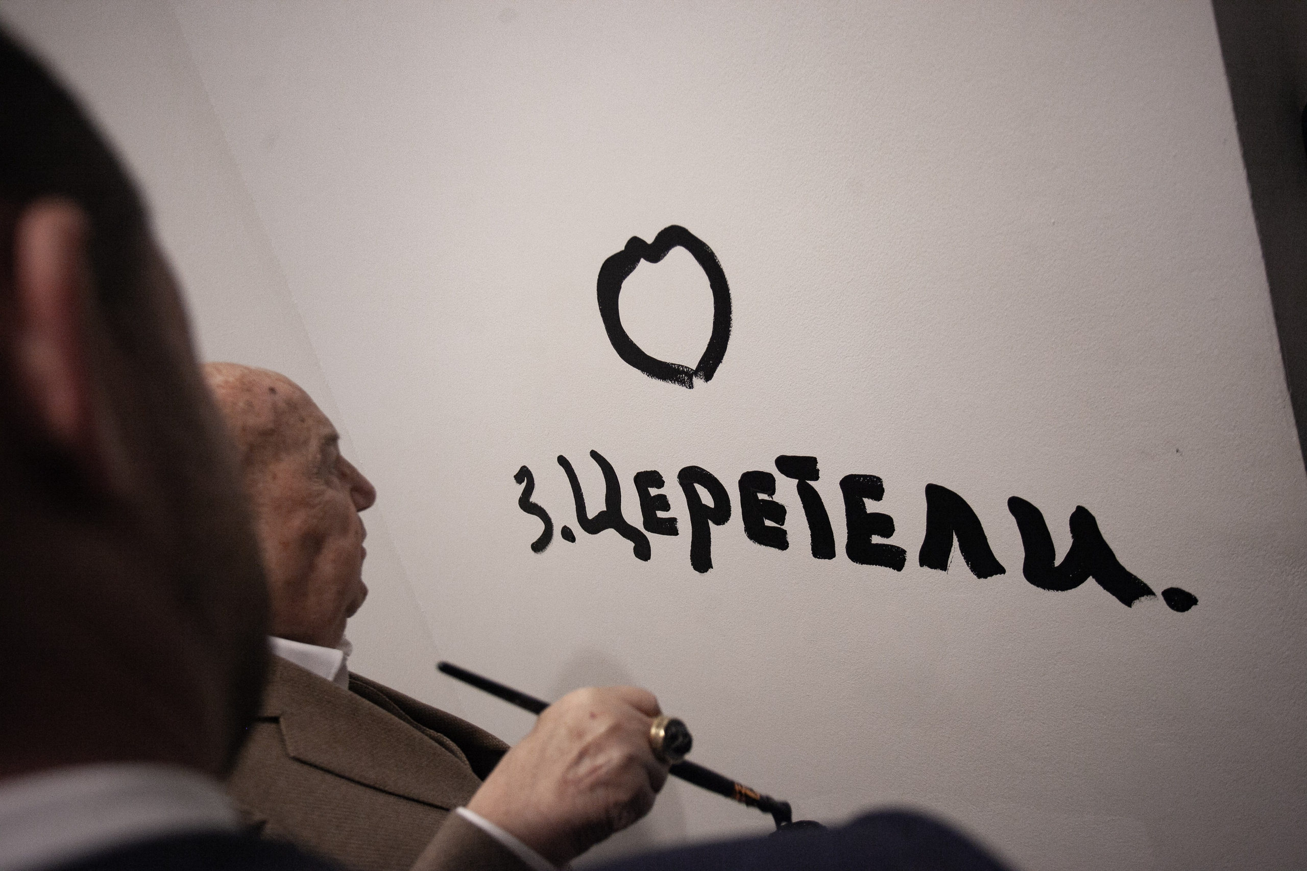 Открытие выставки Зураба Церетели. Art photographer Nino