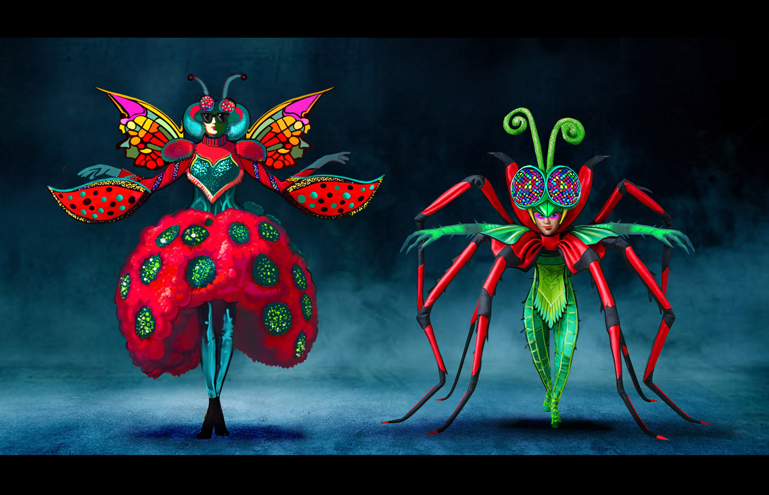 COSTUME DESIGN. Munina Dina. Set design portfolio