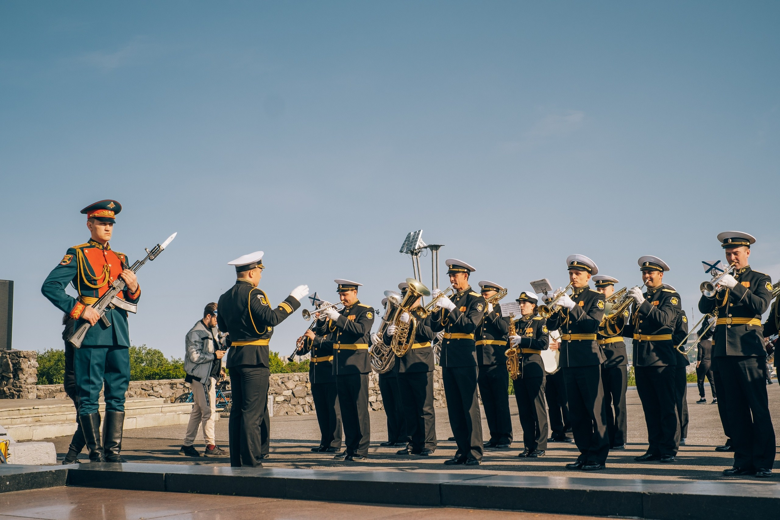 Репортаж церемонии «Путь Победы». Фотограф в Мурманске Полина Аленовская