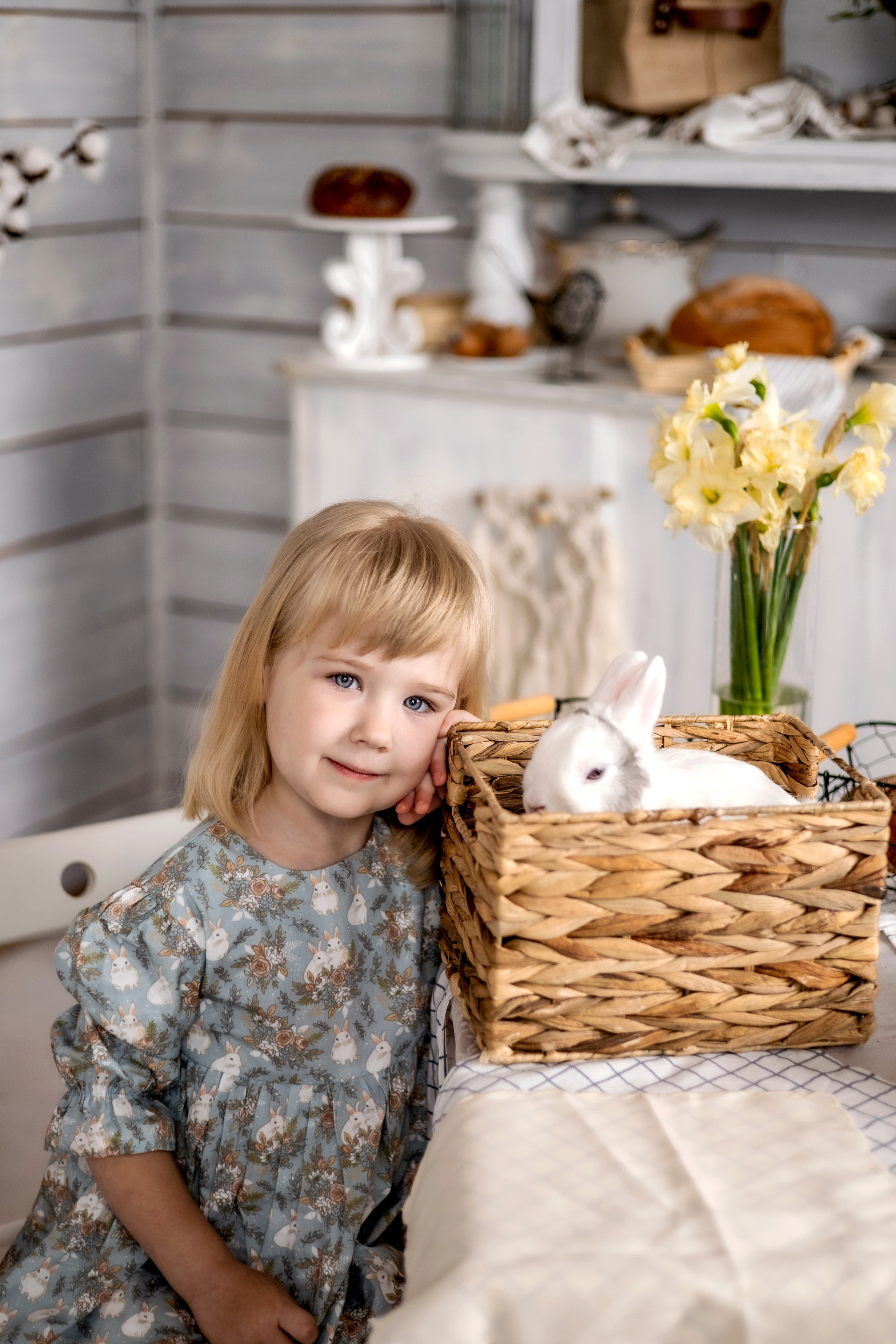 Пасхальный детский фотопроект 2024. Фотограф Надежда Лукьянова