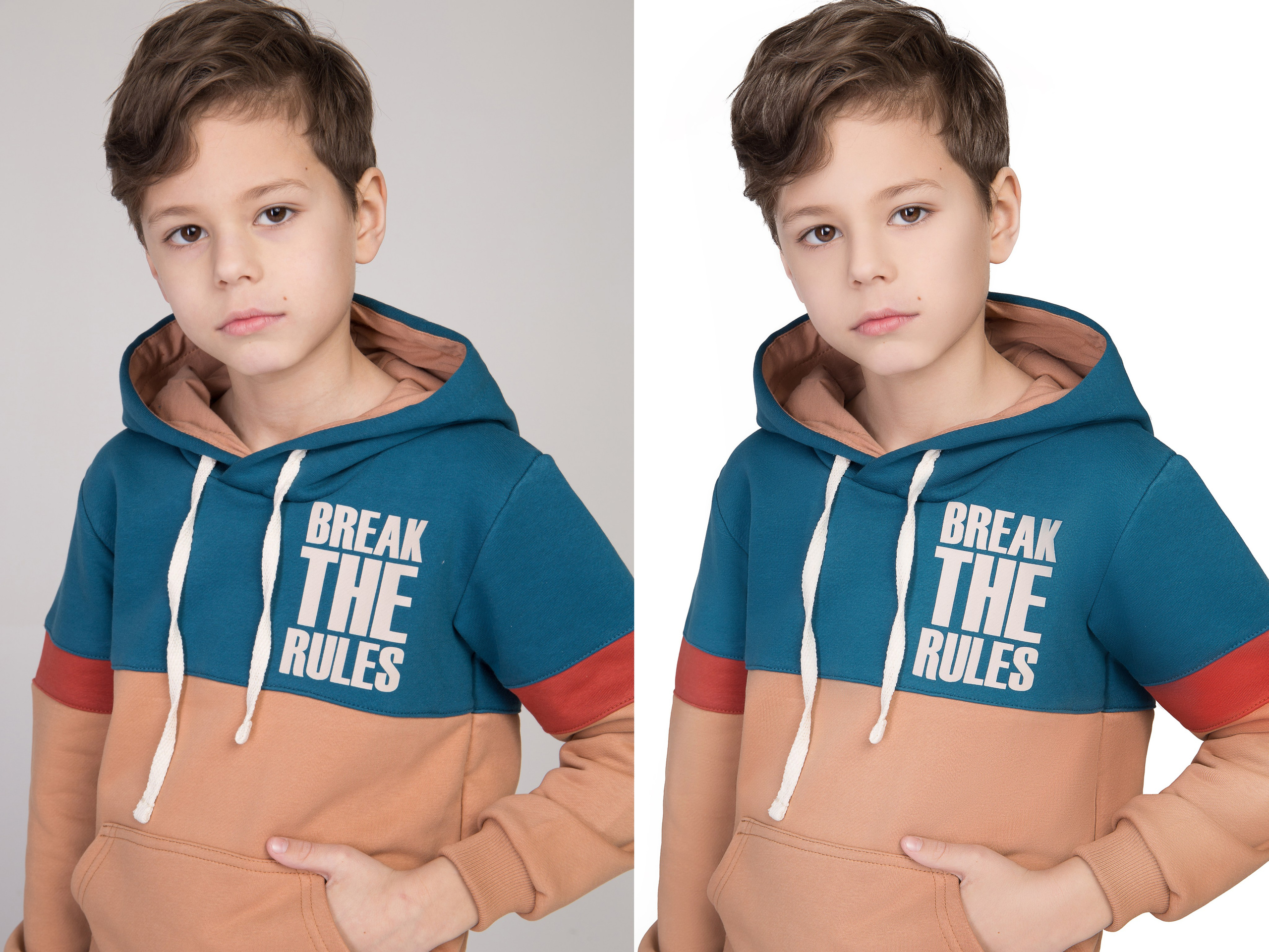 Для рекламы одежды