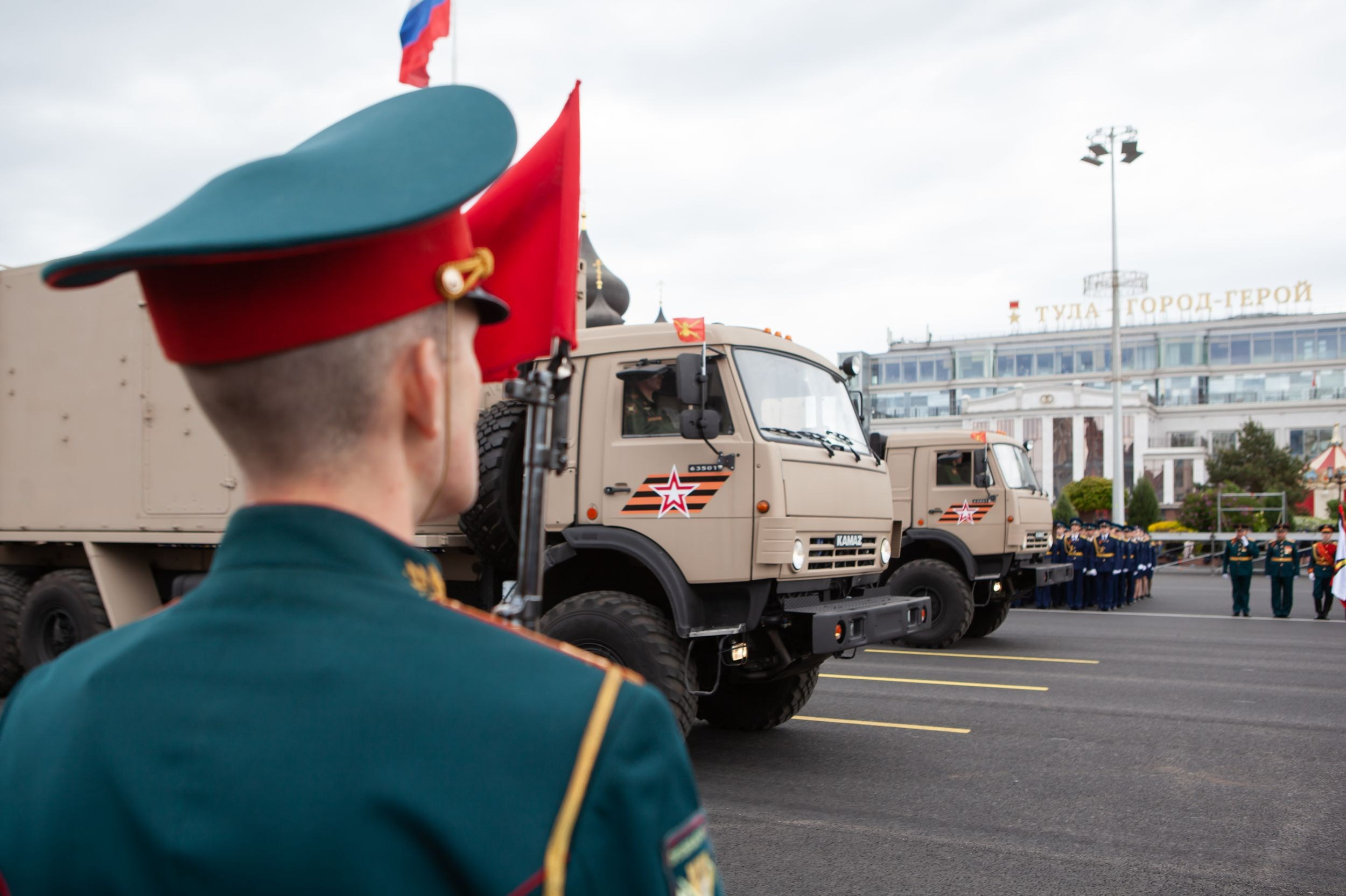 Генеральная репетиция Парада Победы (5 мая 2024). Репортажный фотограф Алексей Пирязев