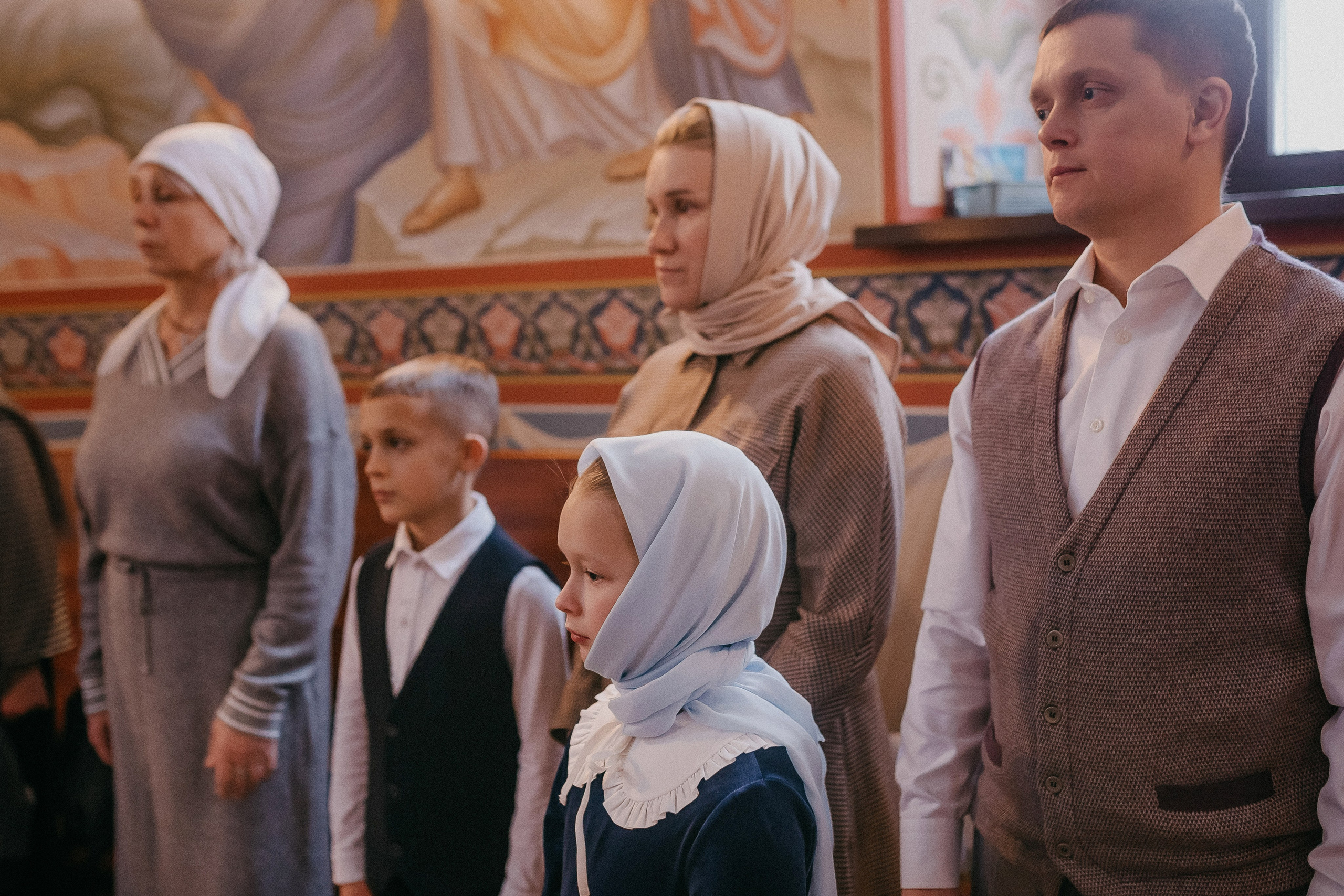 Крещение Владимира. Храм Георгия Победоносца. Семейный фотограф в Сургуте
