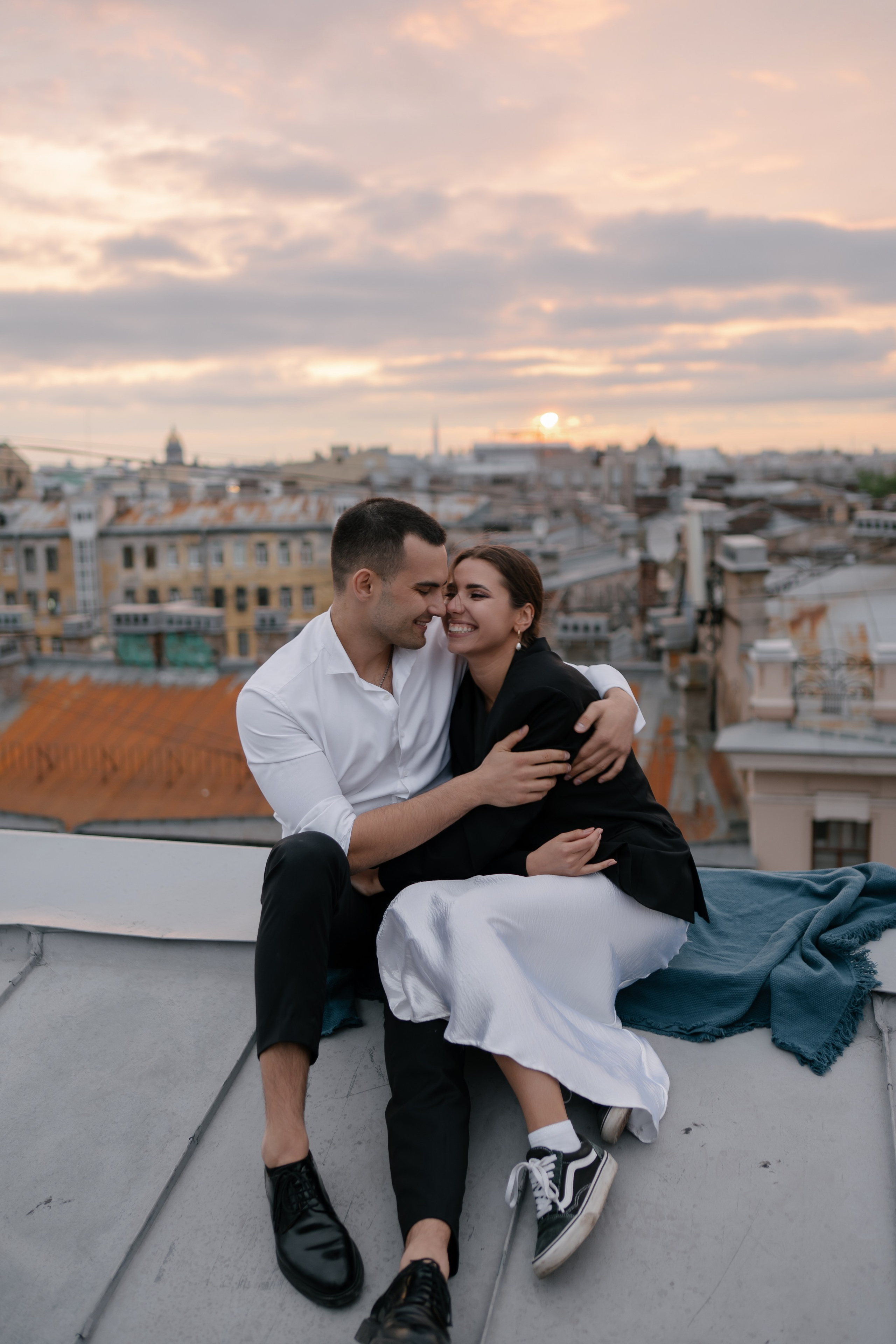 На крышах Питера. Семейный и свадебный фотограф в Красногорске Анастасия Тихонова