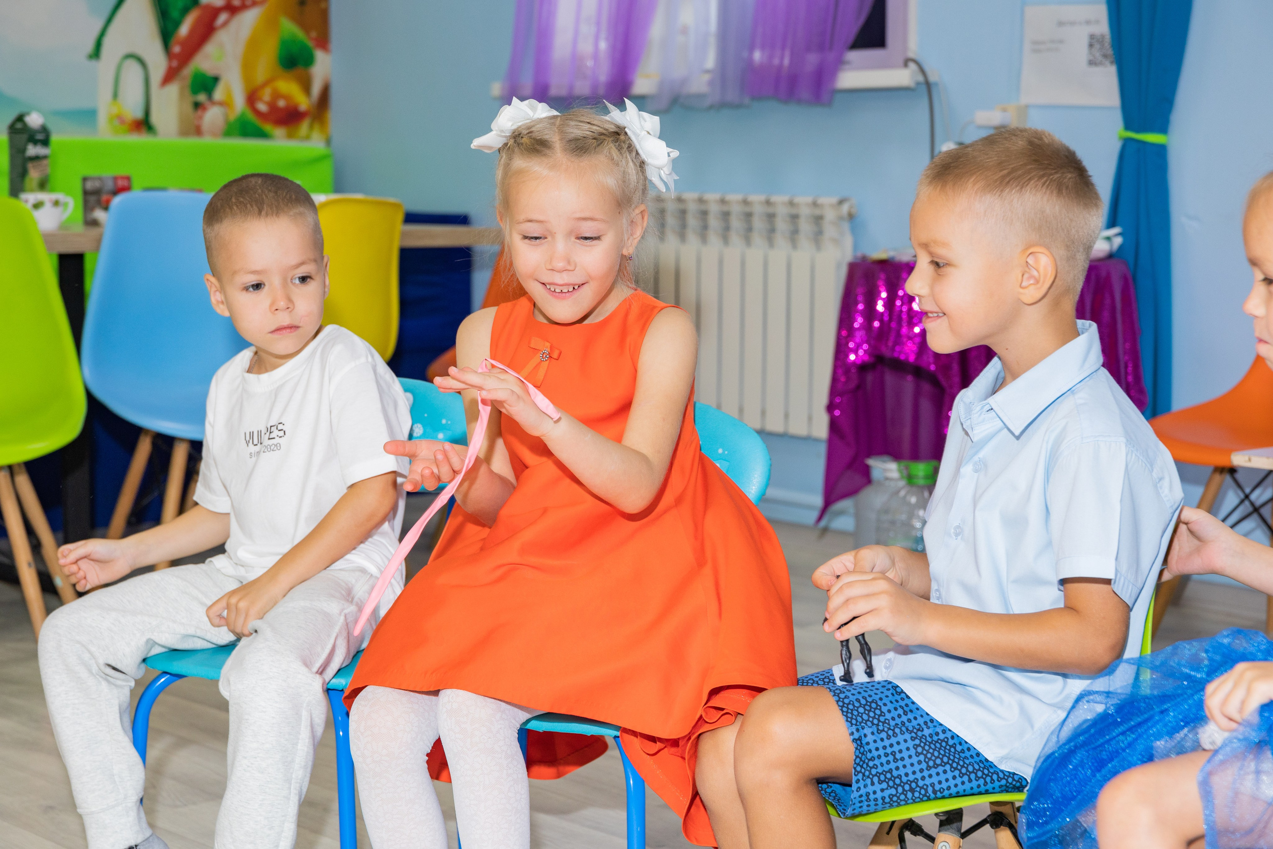 День Рождение в детском центре Качели. Выпускные альбомы во Владивостоке