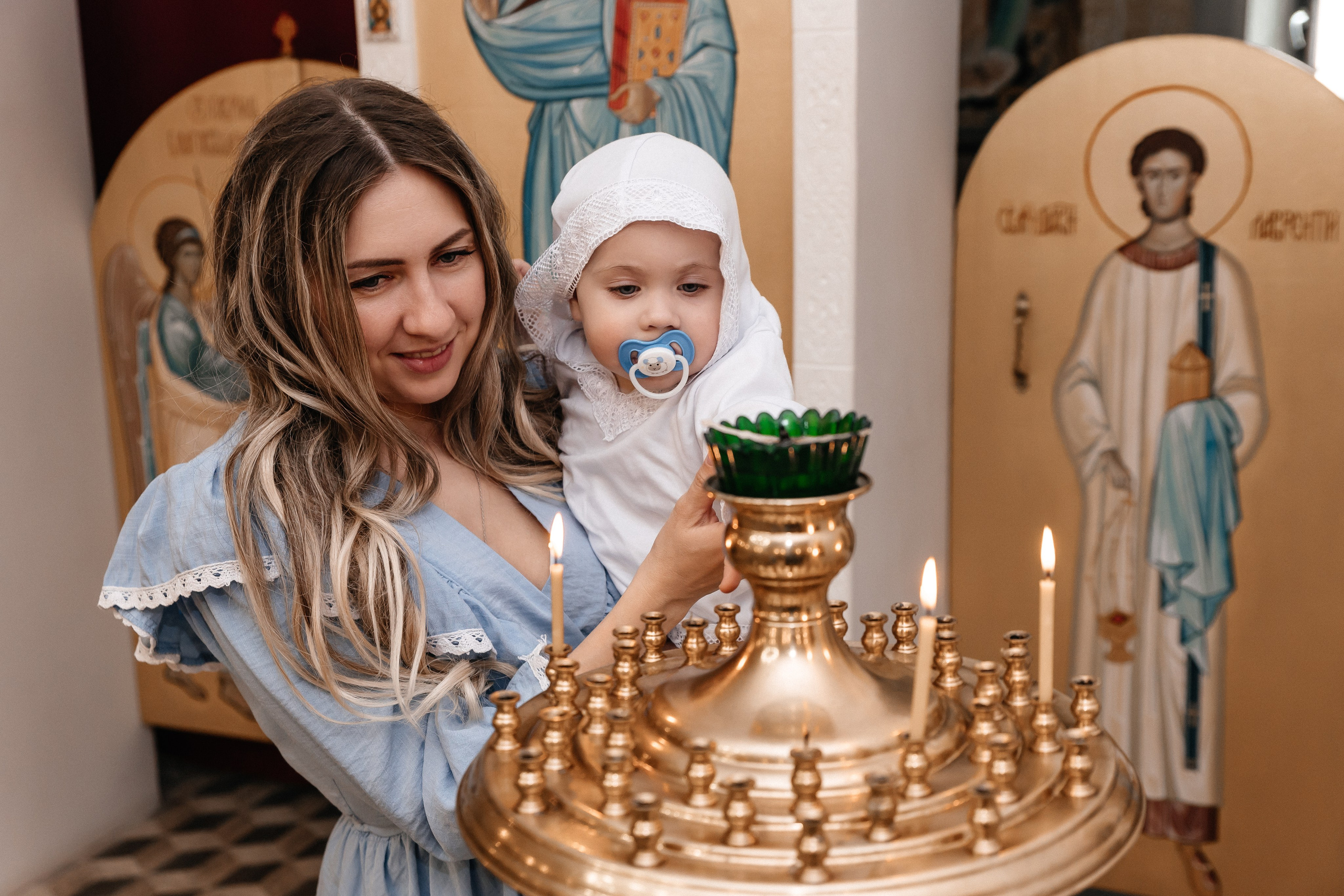 Крещение Влада. Семейный фотограф Минск Усова Ольга