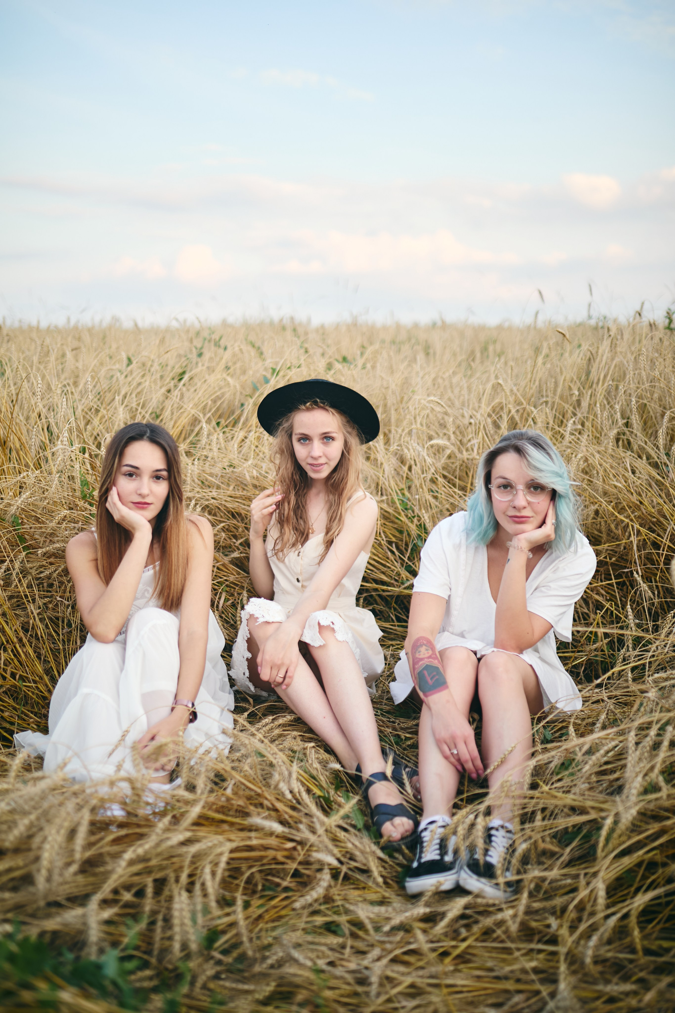 Аня, Лена и Арина. Фотограф София Комкина