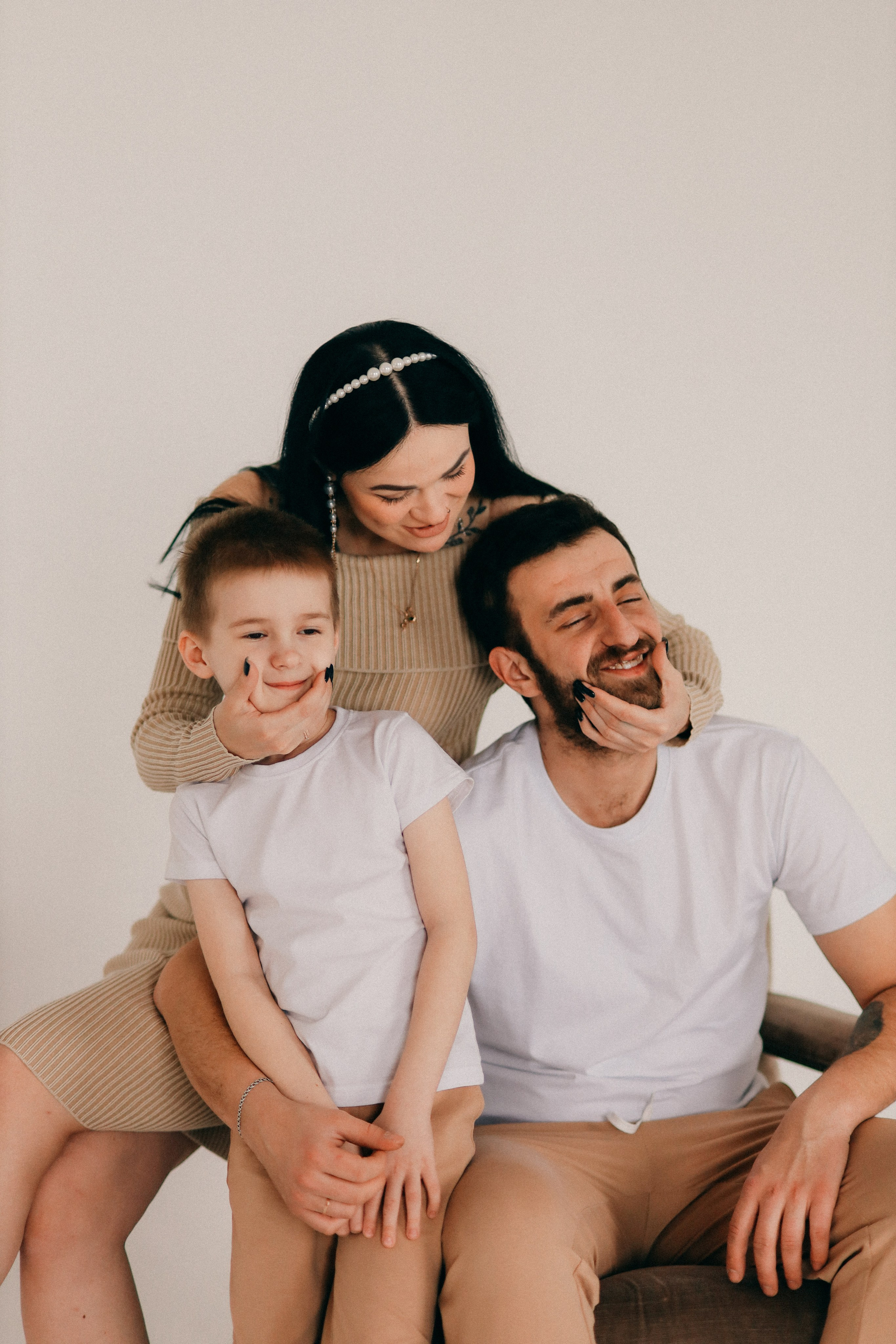 Евгения, Александр и Тимофей. Фотограф София Комкина