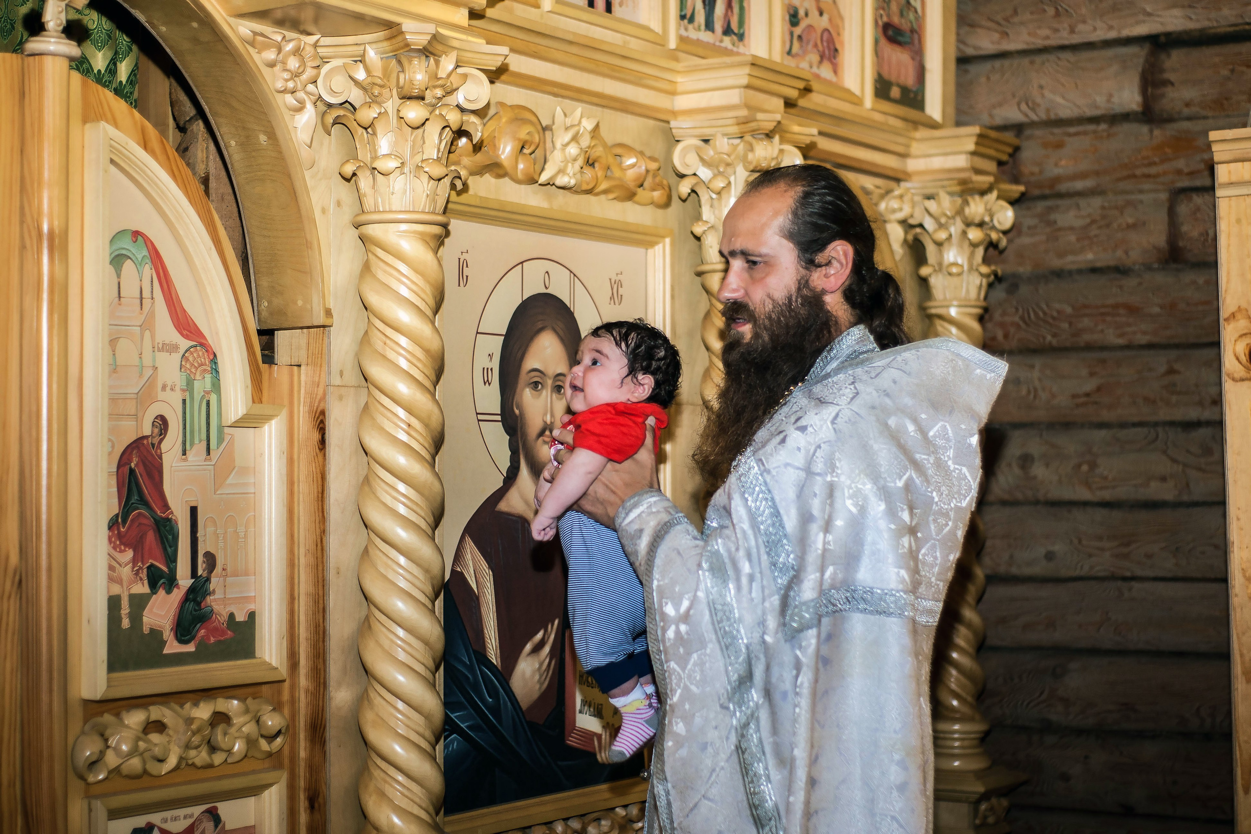 Крещение в храме Александра Невского (Петропавловск-Камчатский, июль 2017). Репортажная съемка в Москве и области. Анималистика