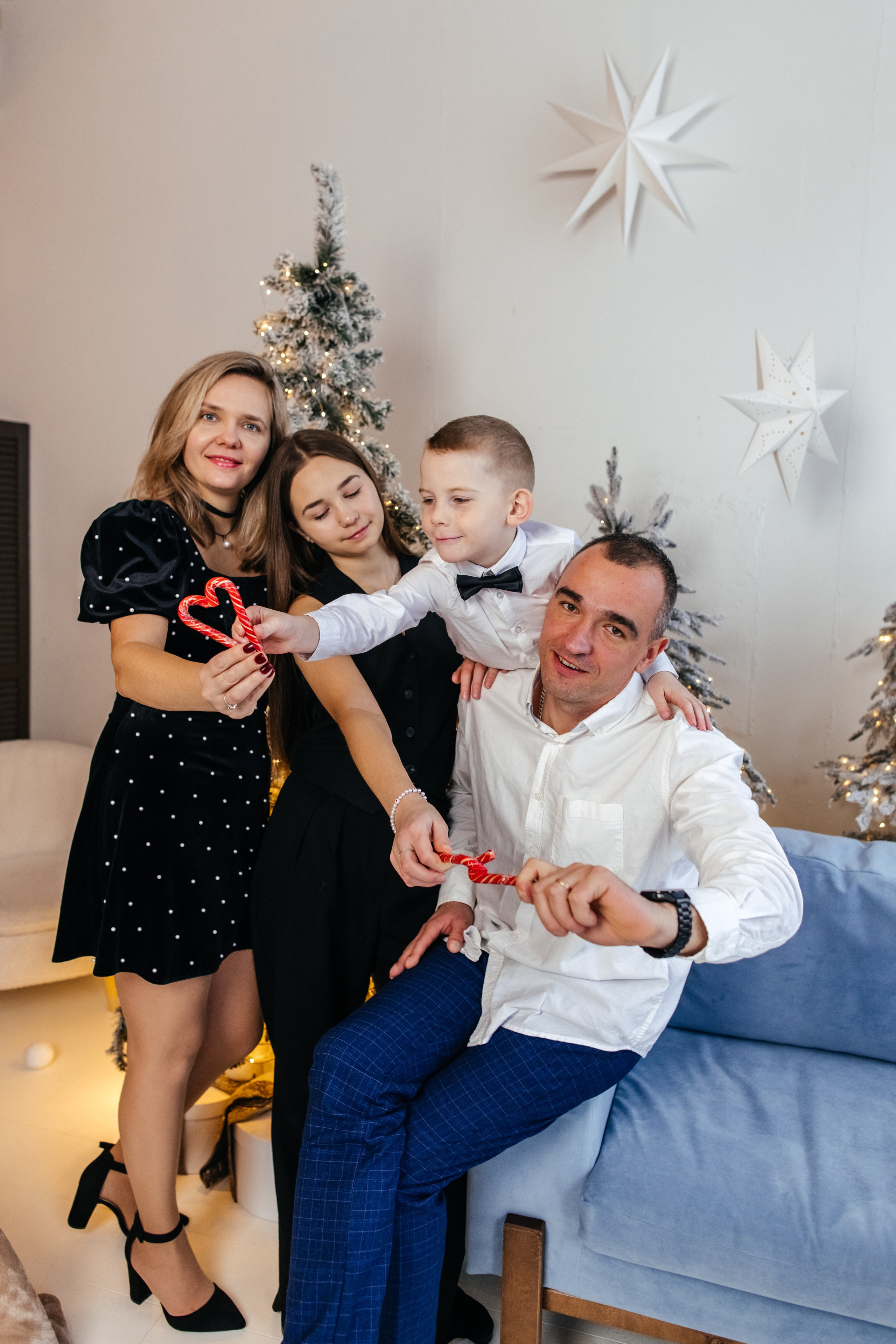 Мария, Антон, Мирон и Элина. Фотограф в Шатуре Оксана Осьмакова