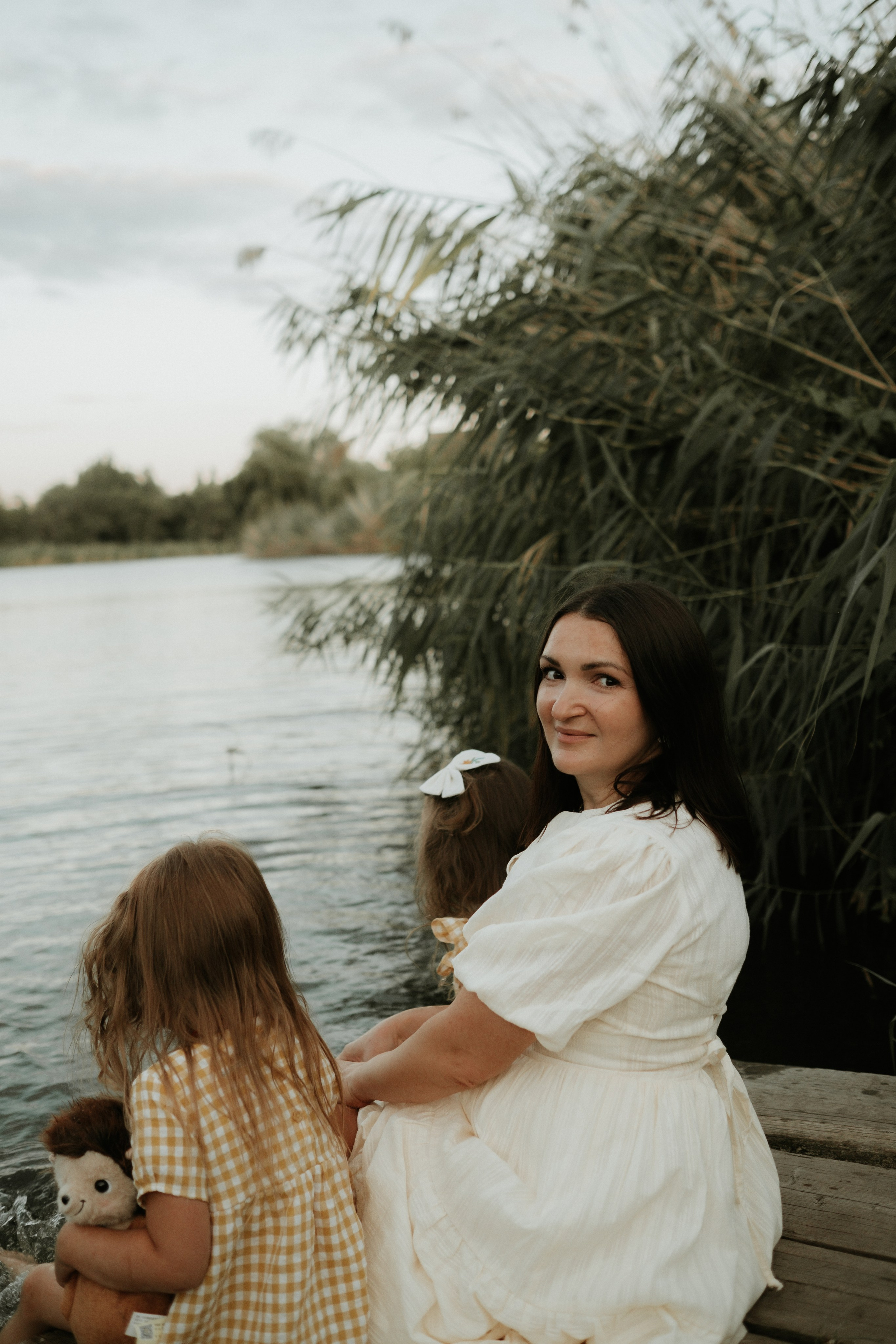 Семейная история на озере Сарпа. Фотограф в Москве Ольга Елоева