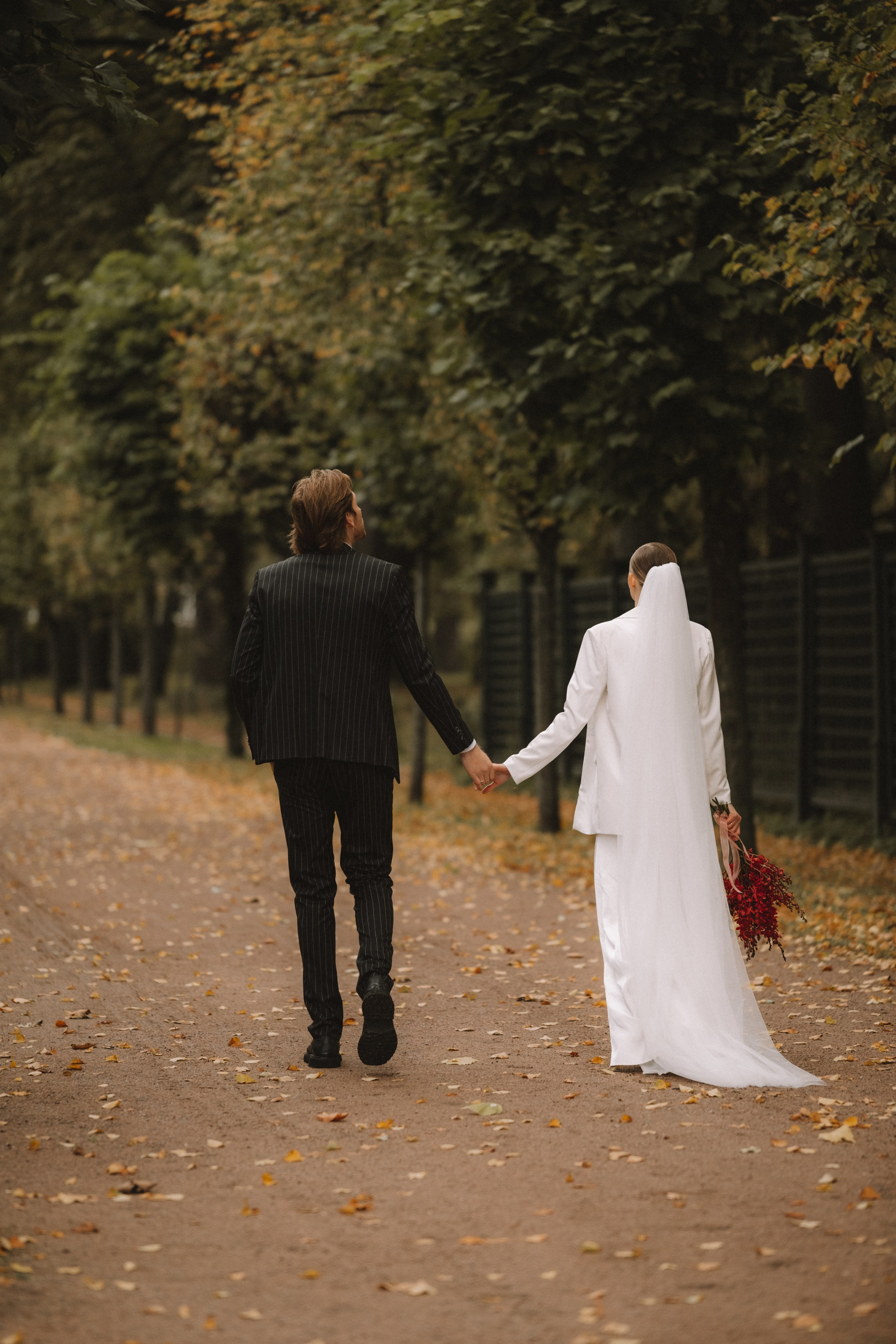 Михаил и Ксения в усадьбе Кусково. Фотограф в Москве Ольга Елоева