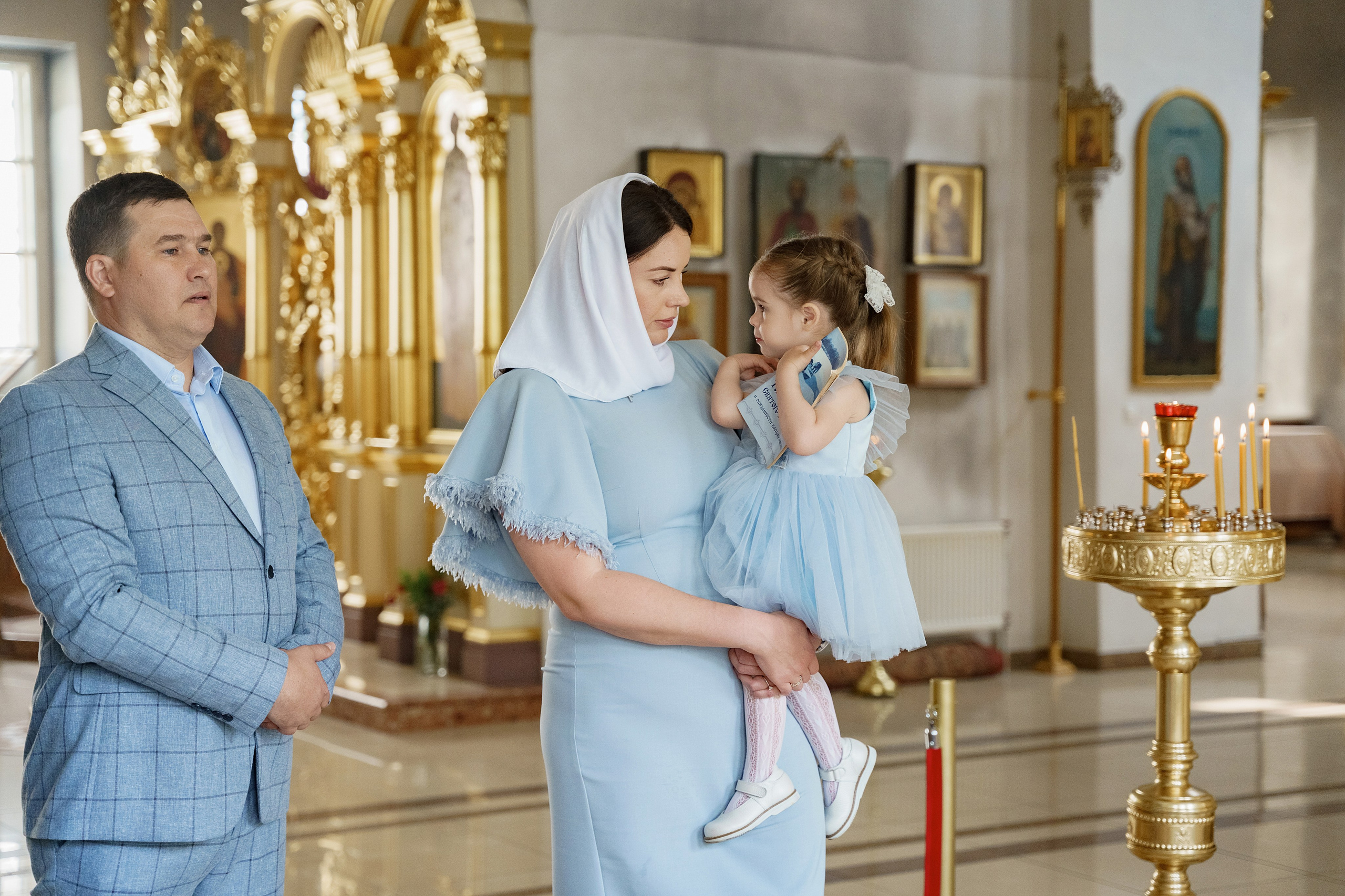 Крещение Машеньки. Репотражный и семейный фотограф в Москве Герлинг Радмила