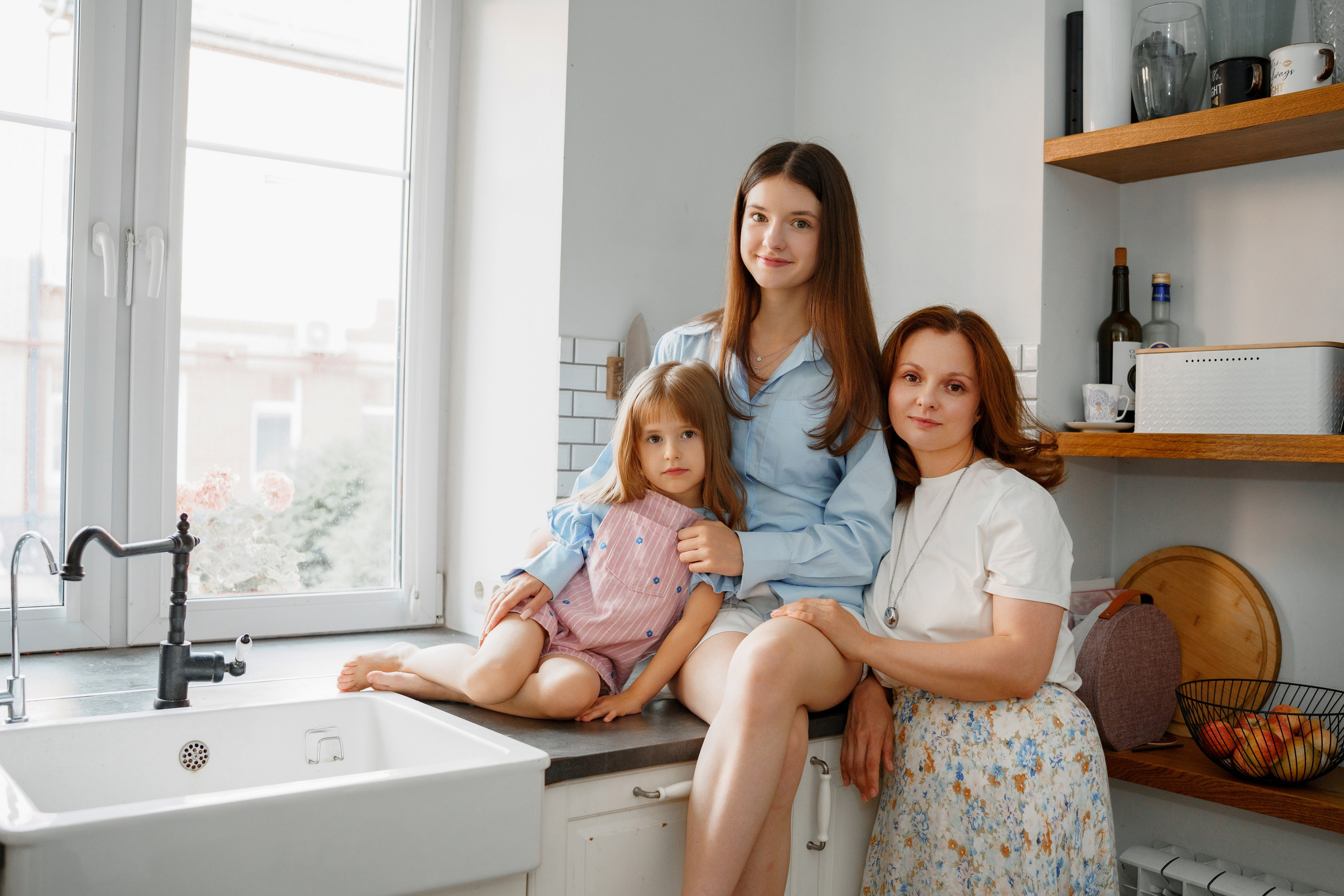 Елена с семьей. Репотражный и семейный фотограф в Москве Герлинг Радмила