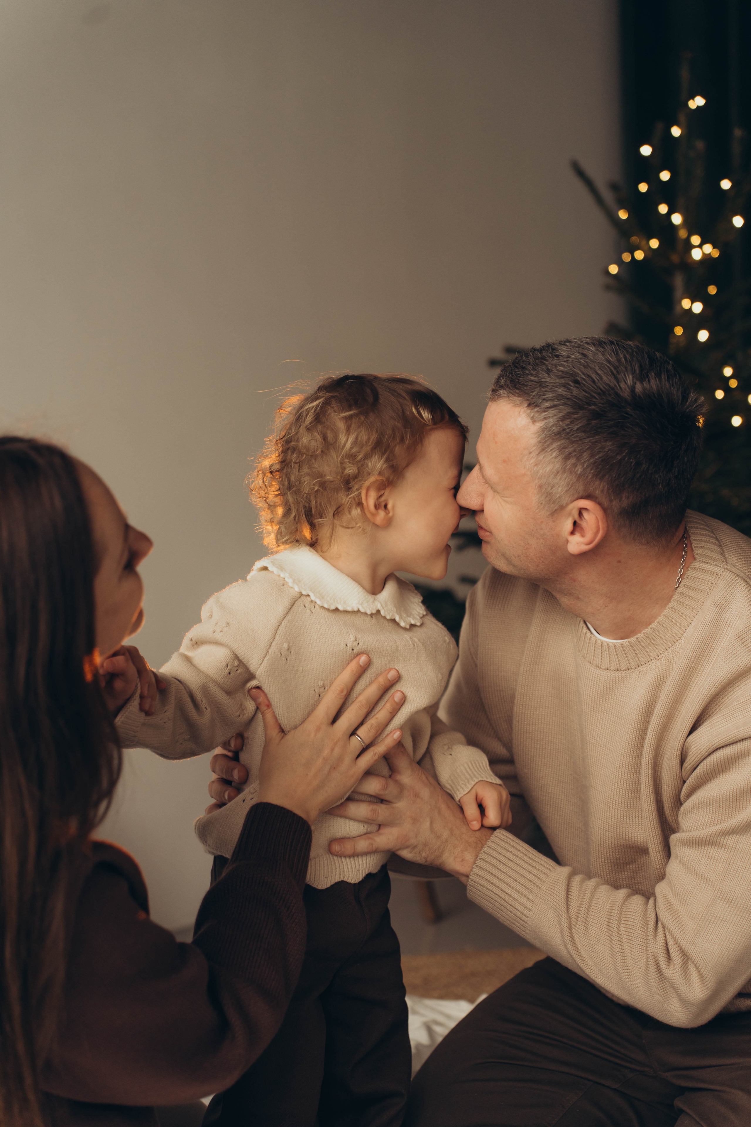 Екатерина, Николай и малышка Аня