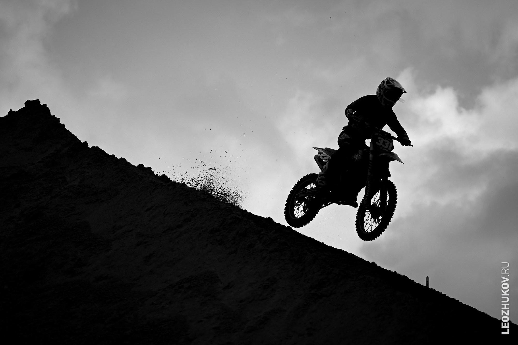 1 round of ММТ RGP russian motocross championships. Sports photographer Leonid Zhukov