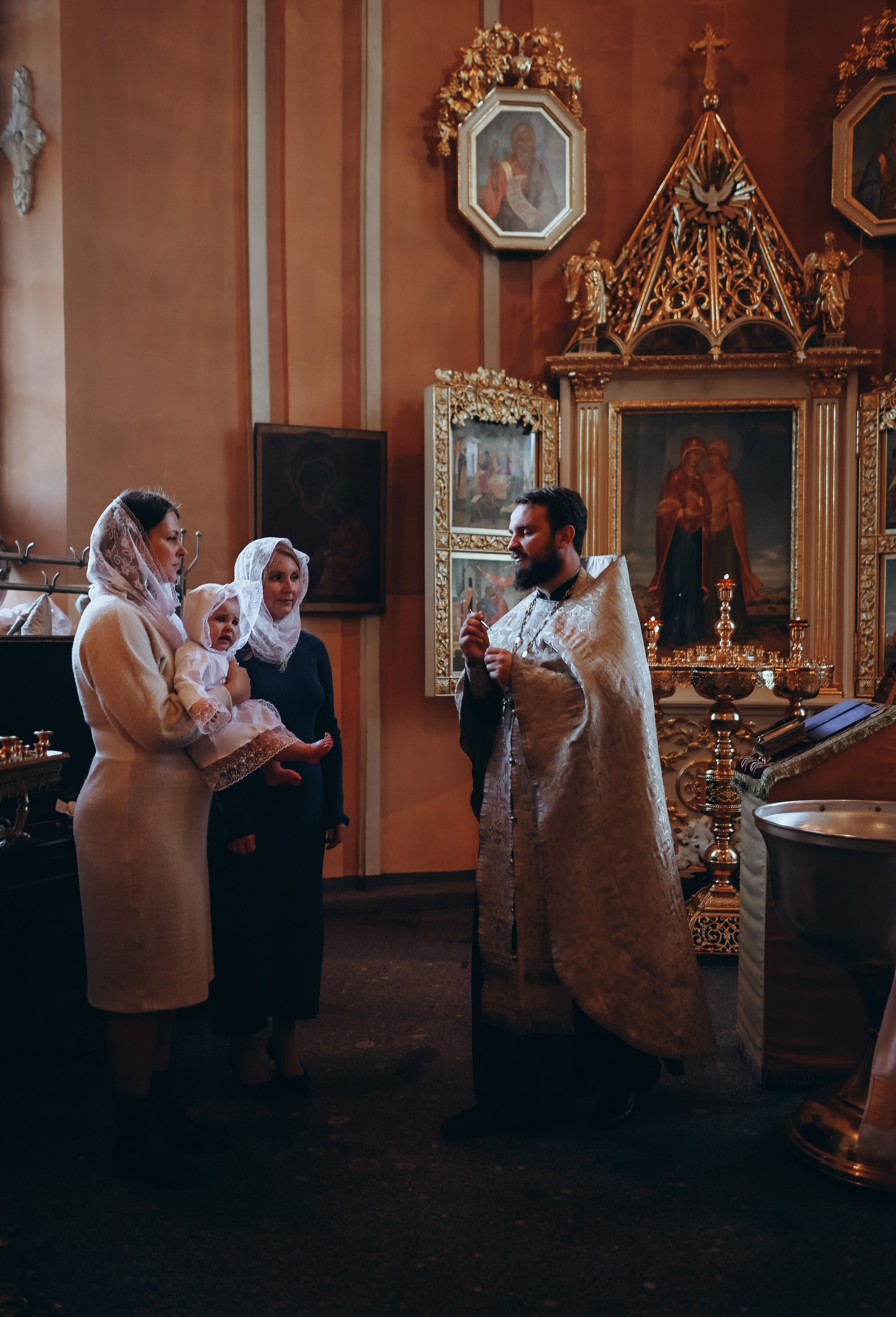 Крещение Любочки. Семейный и свадебный фотограф в Санкт-Петербурге Яна