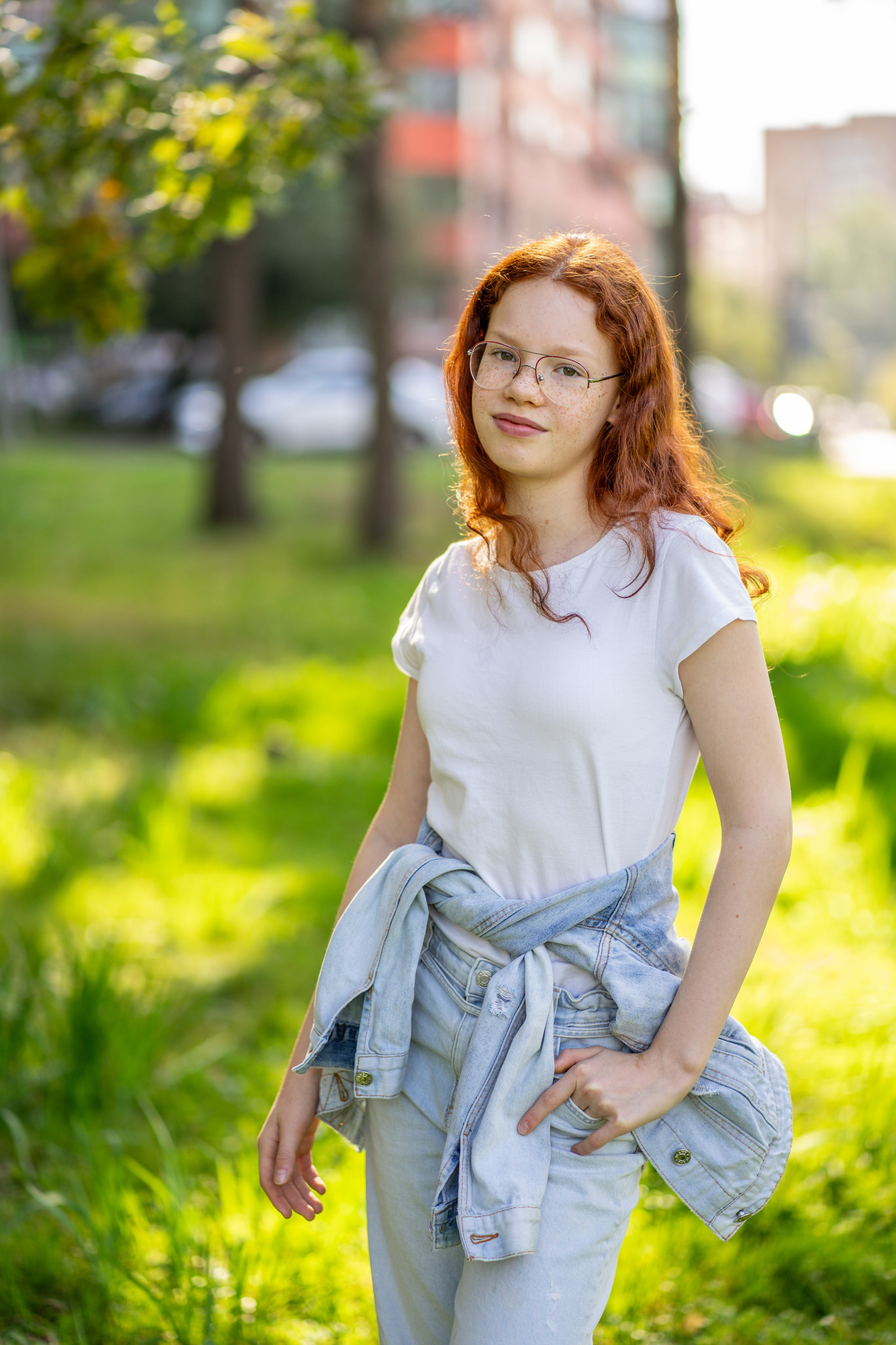 Девочка на природе