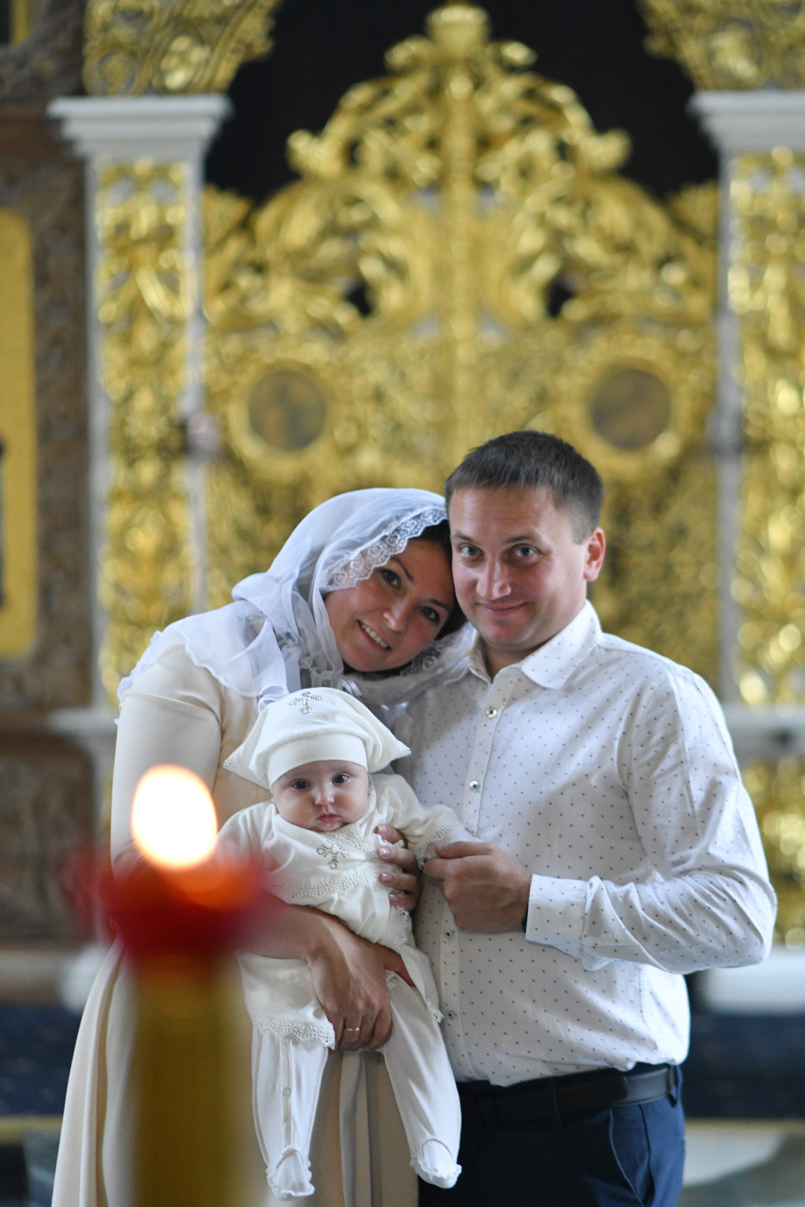 Крещение в Покровской церкви. Свадебный и портретный фотограф в Москве Галина Борисова
