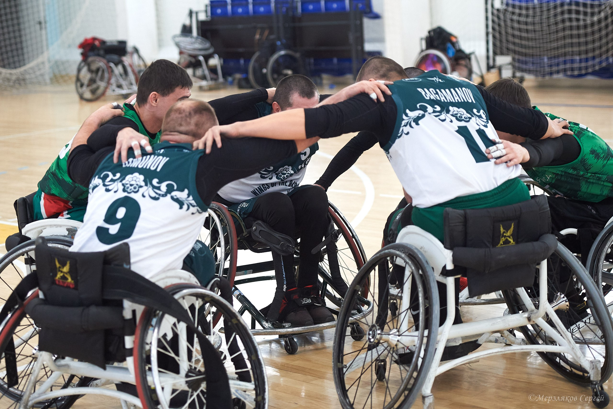 X традиционный Рождественский турнир по баскетболу на колясках. Ижевск. Спортивный репортажный фотограф в Ижевске Сергей Мерзляков