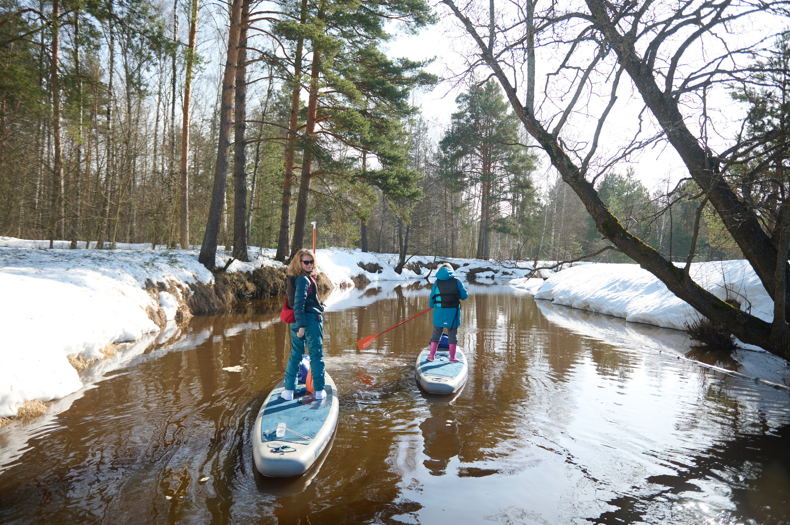 Первый весенний сплав р. Нерская. Главная