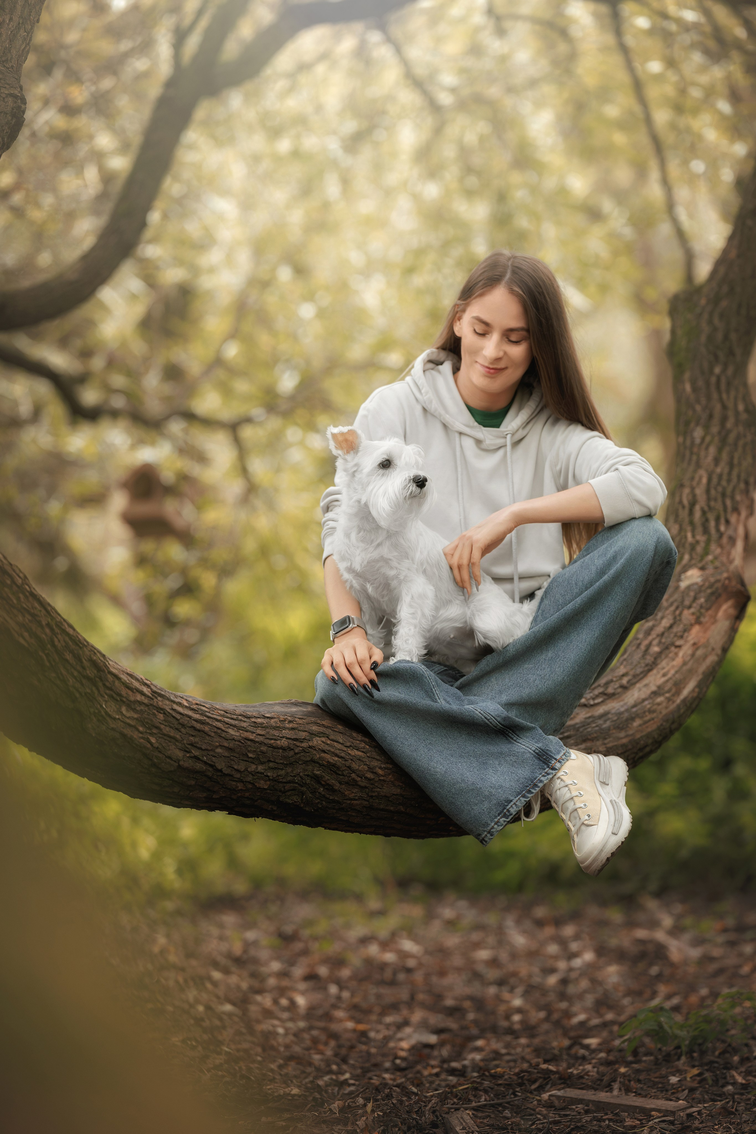Прогулка в Удельном парке. Фотограф-анималист Юлия Зубкова