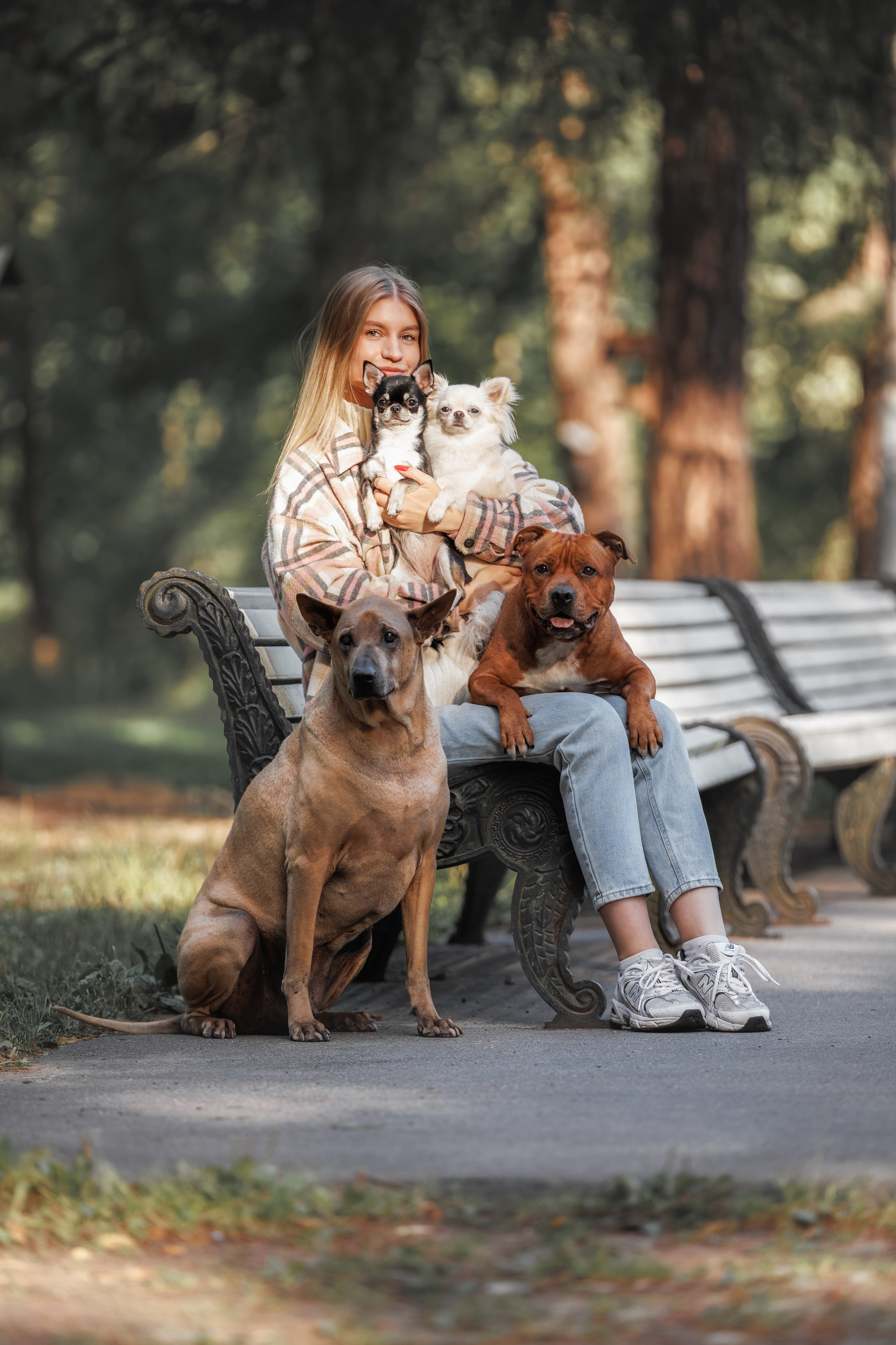 Утренняя прогулка в Удельном парке. Фотограф-анималист Юлия Зубкова