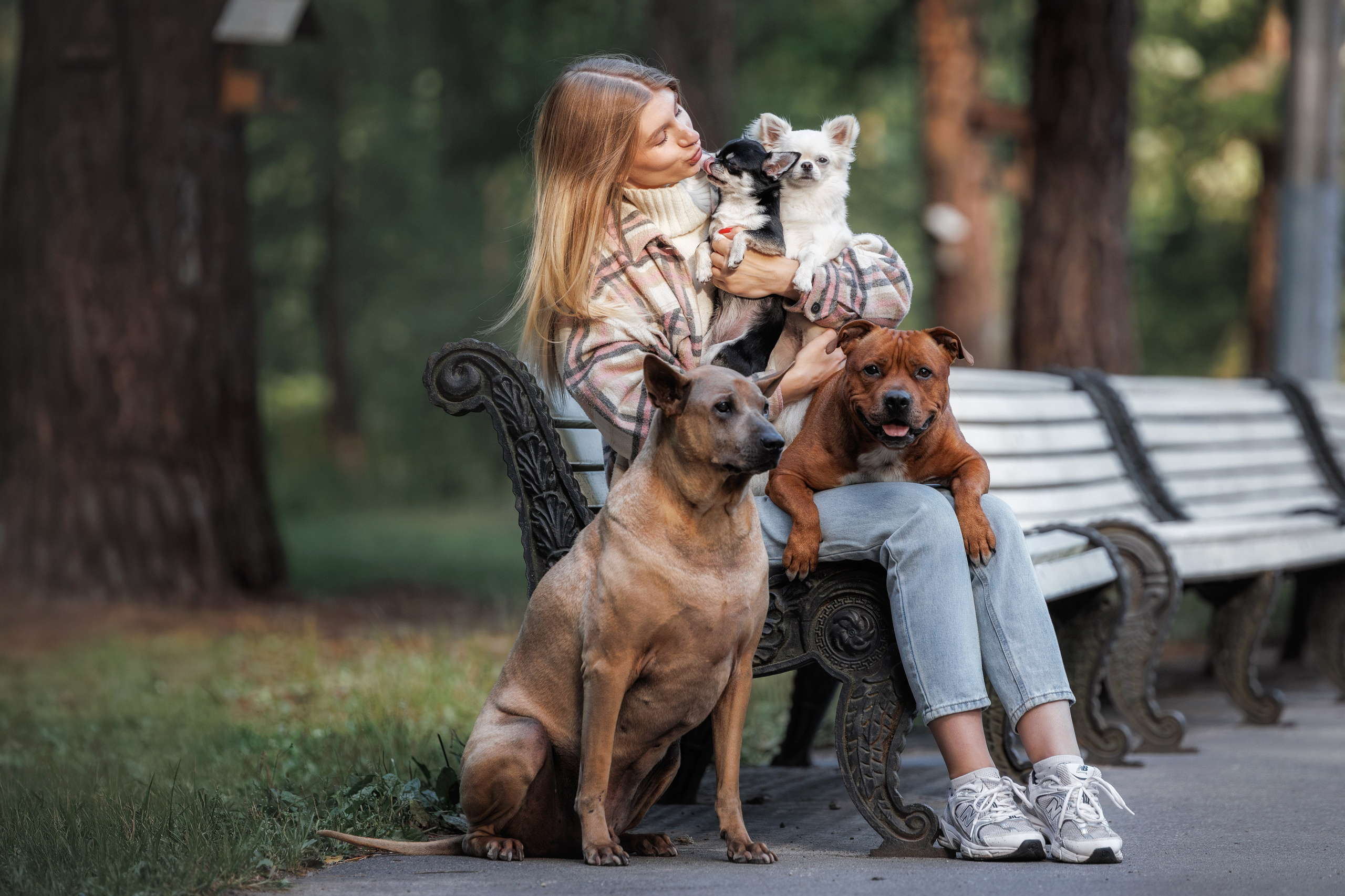 Утренняя прогулка в Удельном парке. Фотограф-анималист Юлия Зубкова