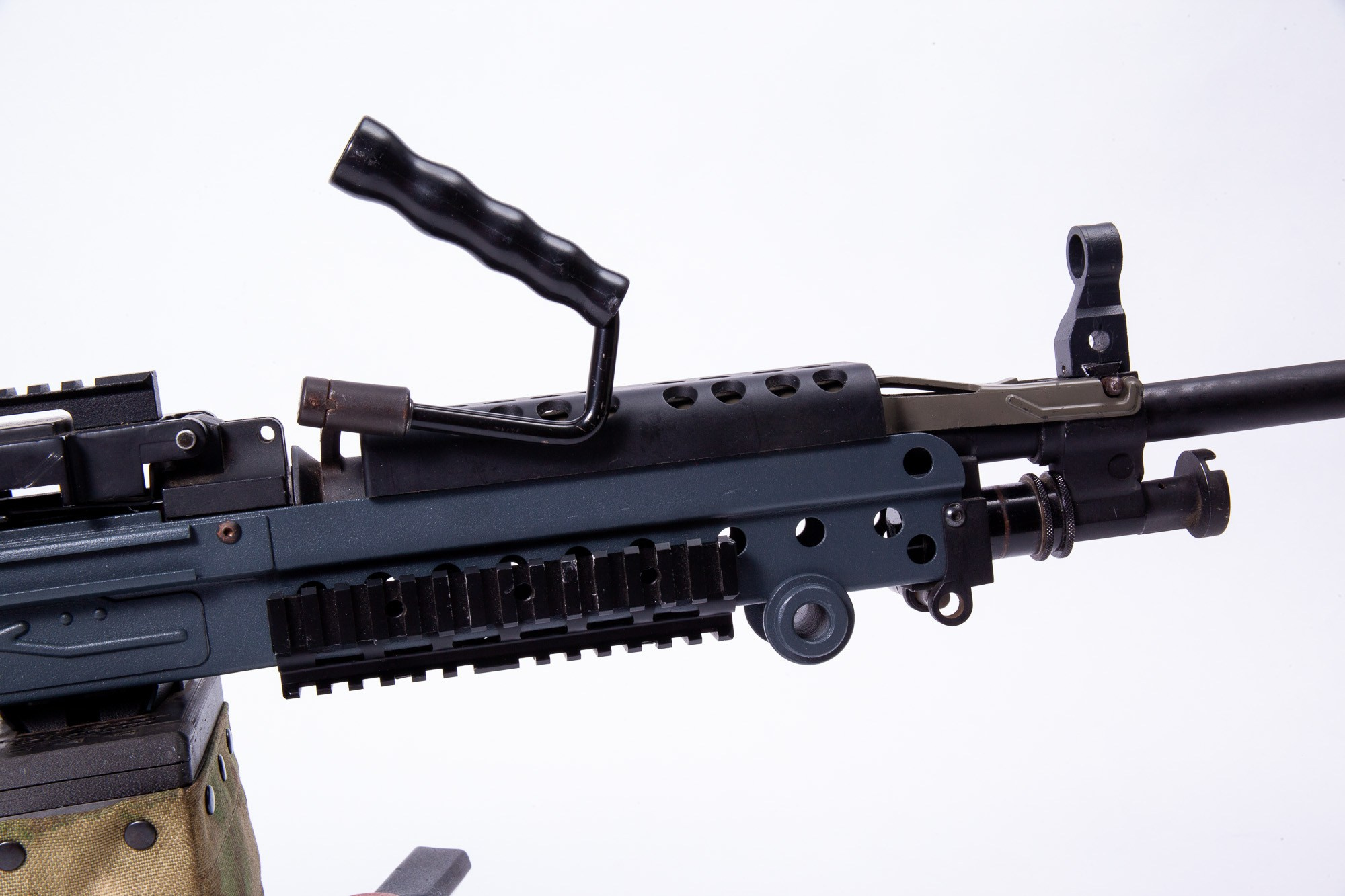 Страйкбольный пулемет М249 на ВВД (HPA). Страйкбольная мастерская Бигич Воркшоп